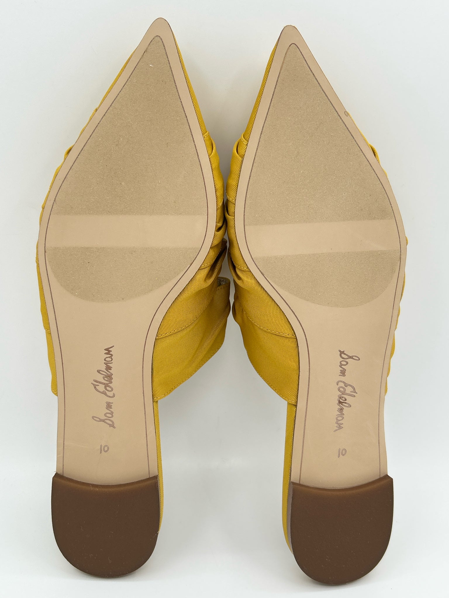 SAM EDELMAN Size 10M Gold Women Flats