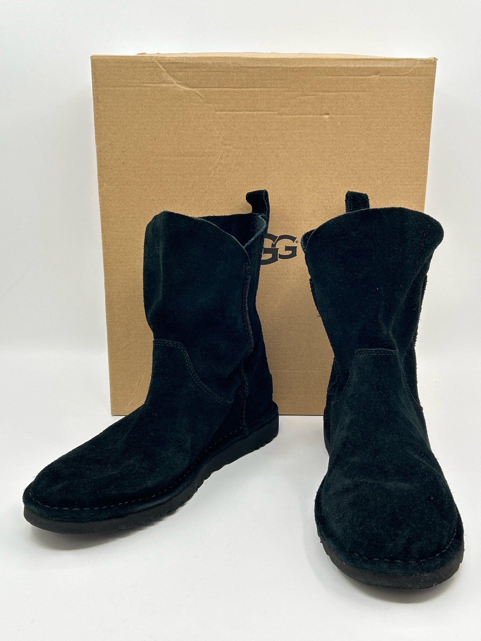 UGG Size 10 Black Women Boots