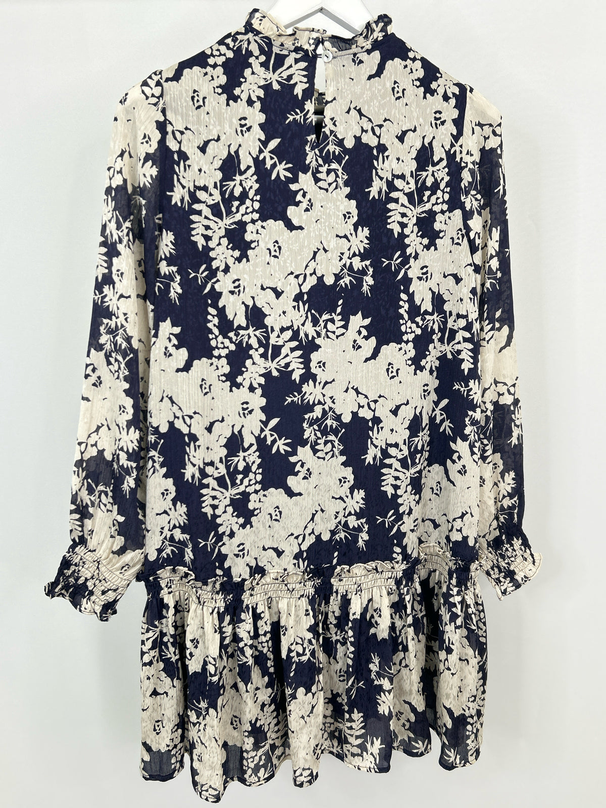 PINCH Size M Navy Print Women Dress