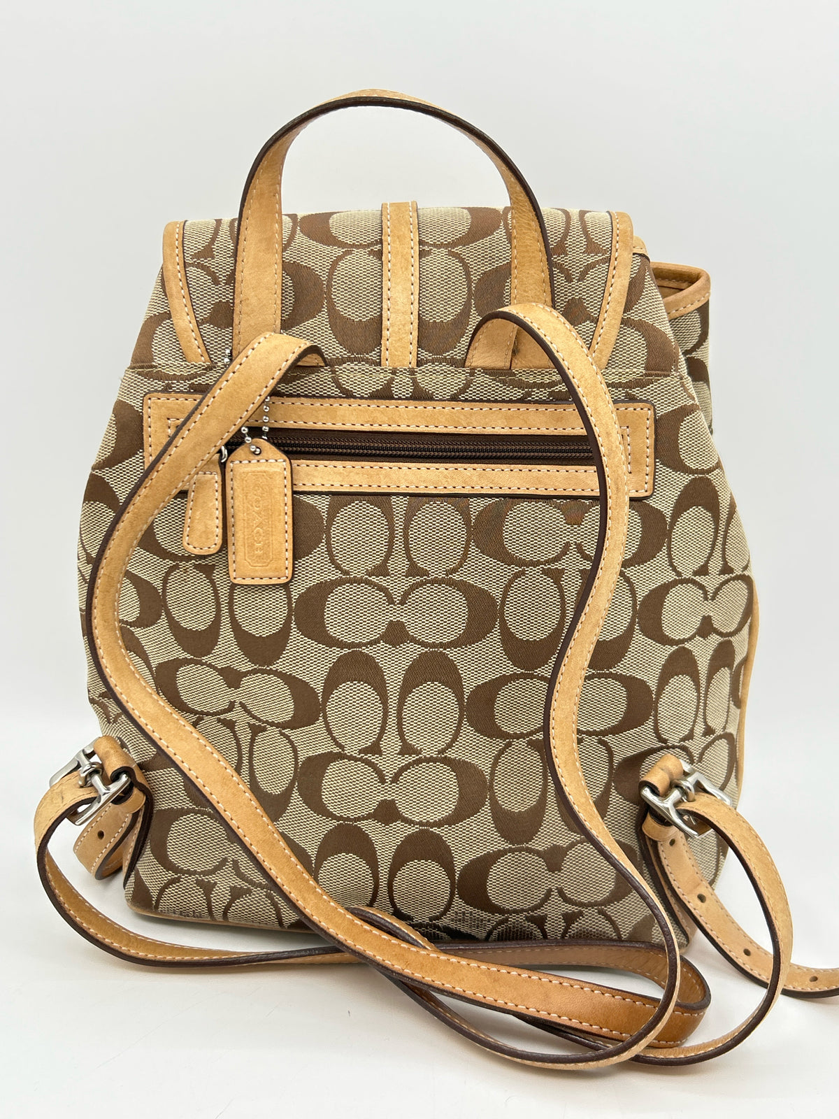 Coach Brown Women Backpack