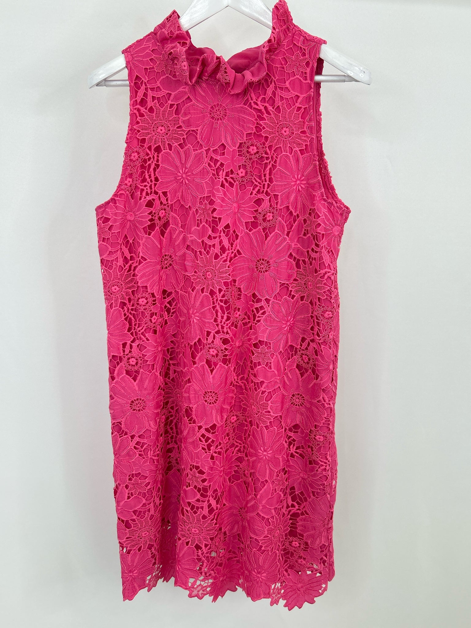 CROWN & IVY Size L Pink Women Dress NWT