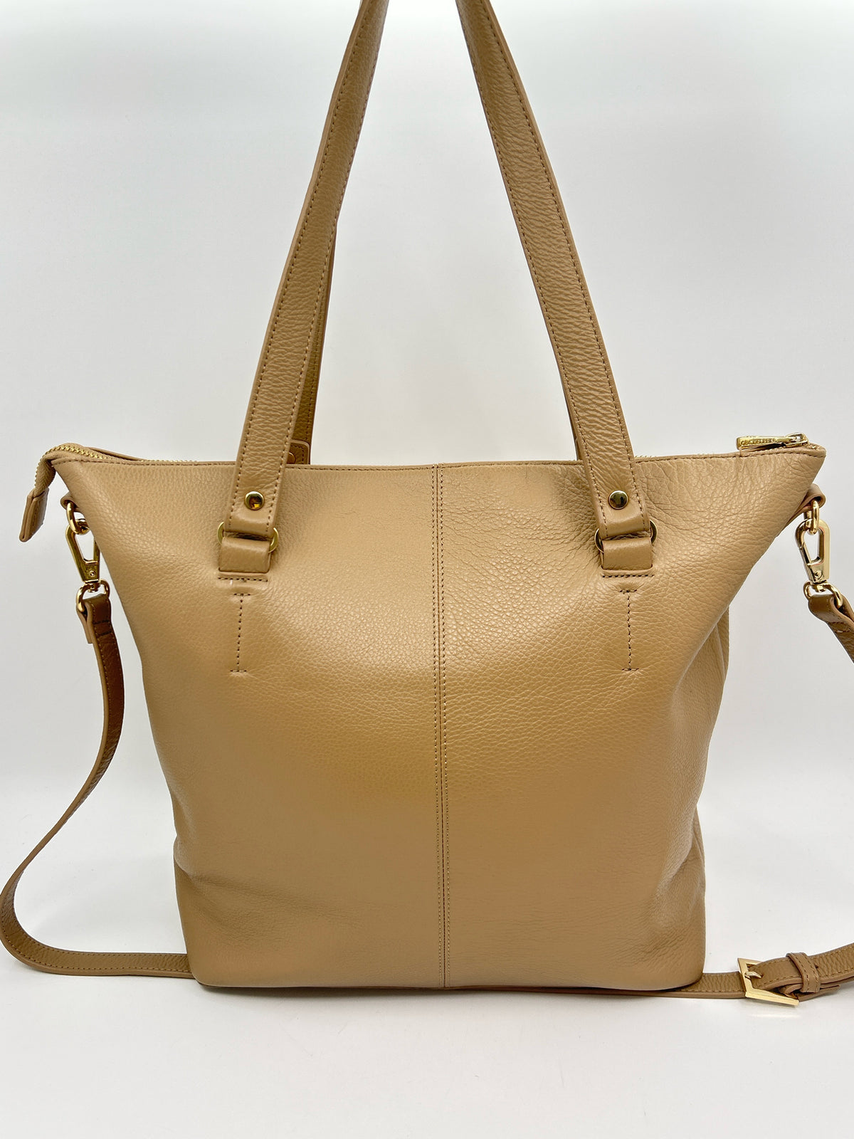 ORA DELPHINE Beige Women Tote