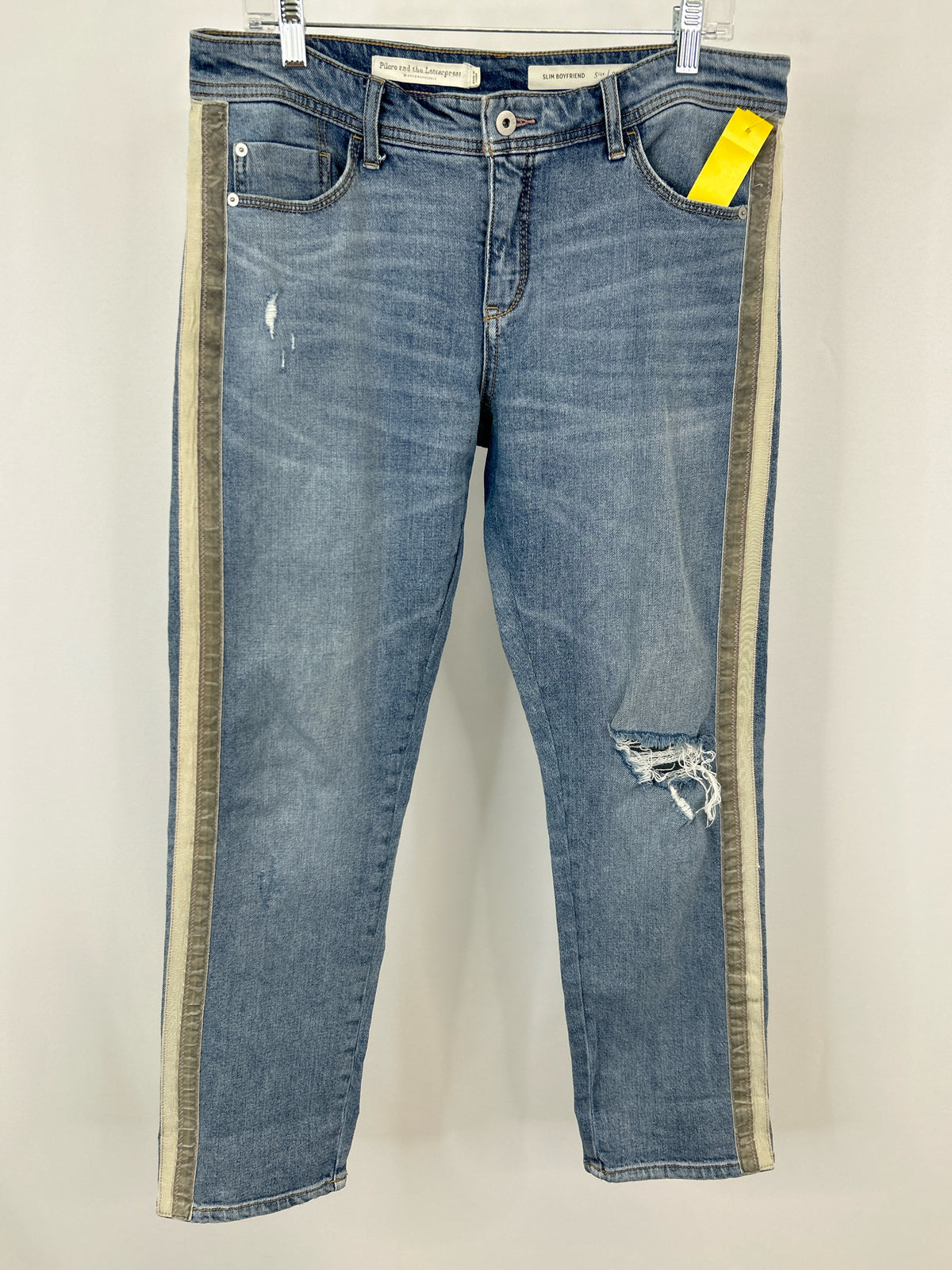 PILCRO AND THE LETTERPRESS Size 29/8 LIGHT BLUE DENIM Women jeans