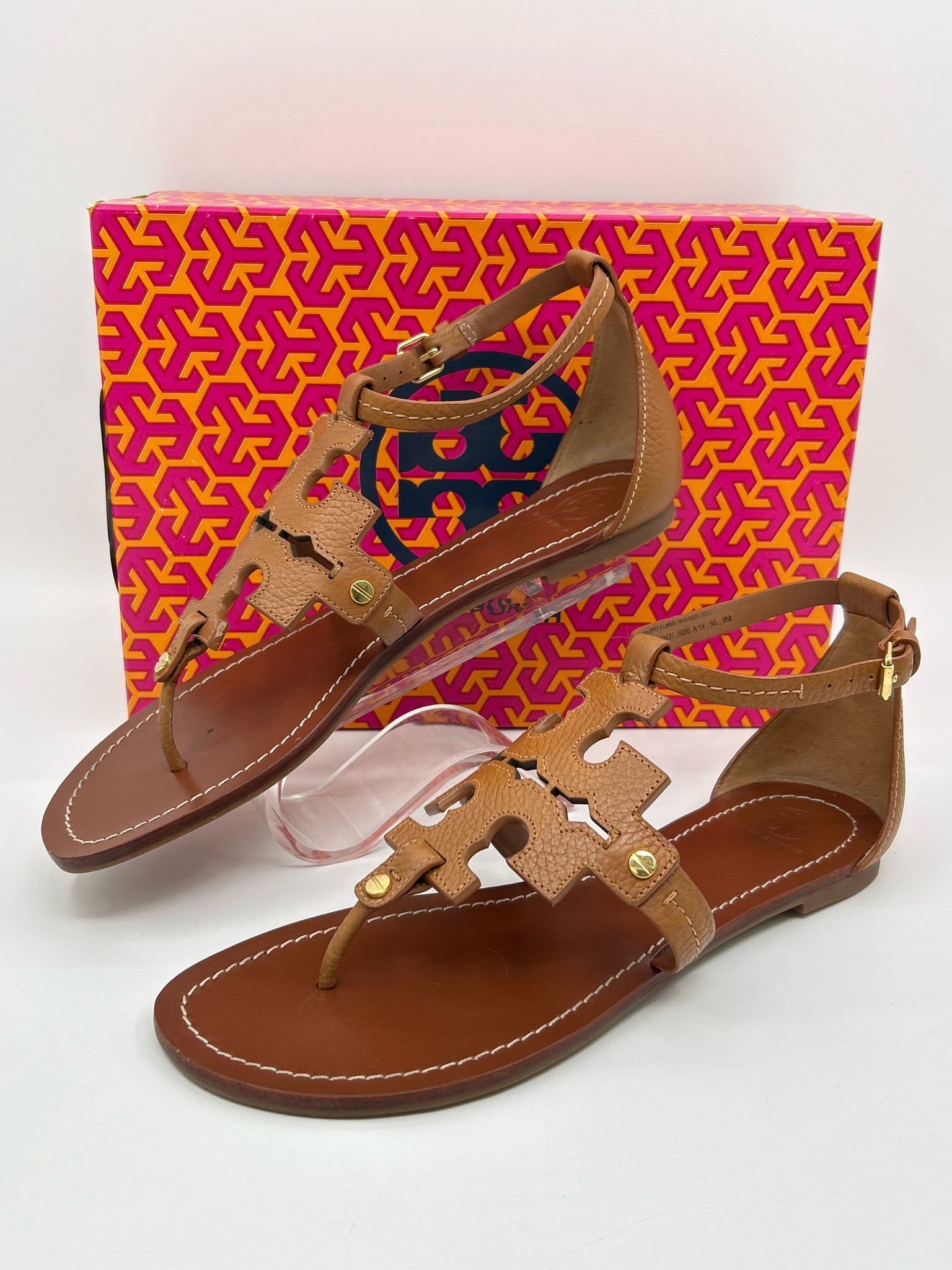 TORY BURCH Size 9M Tan Women Sandal