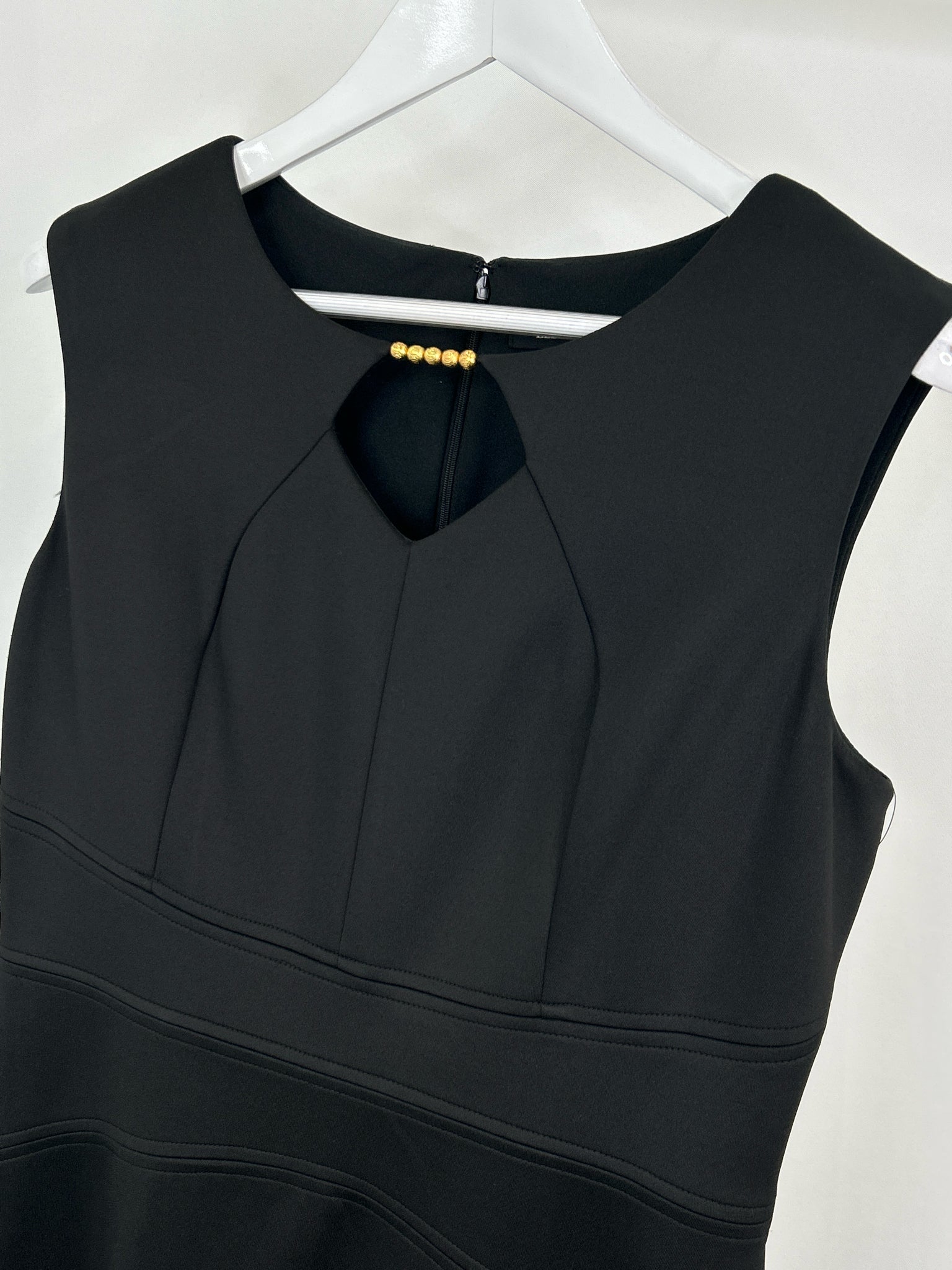 ELLEN TRACY Size 12 Black Women Dress NWT