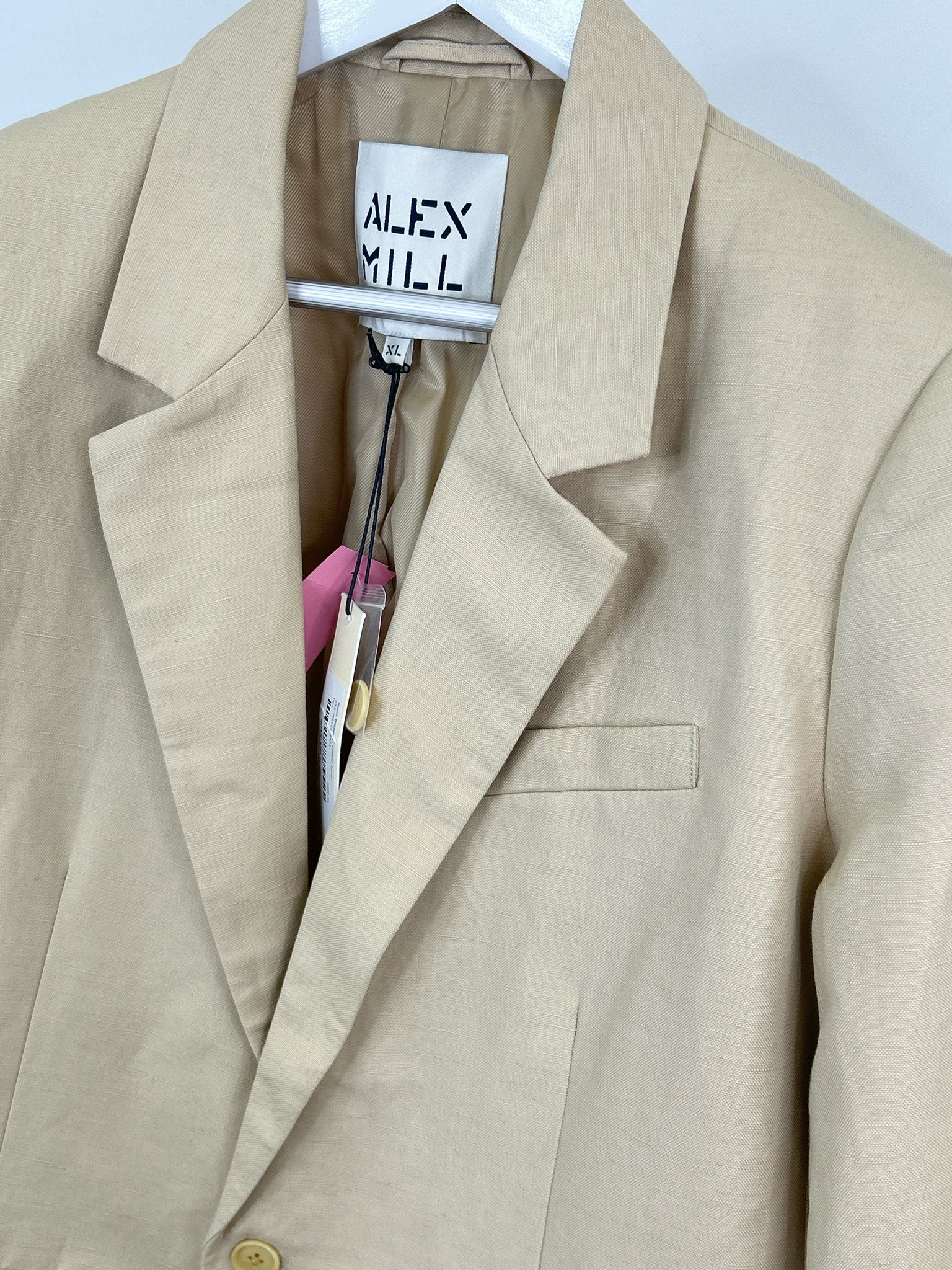 ALEX MILL Size XL LINEN Women Blazer