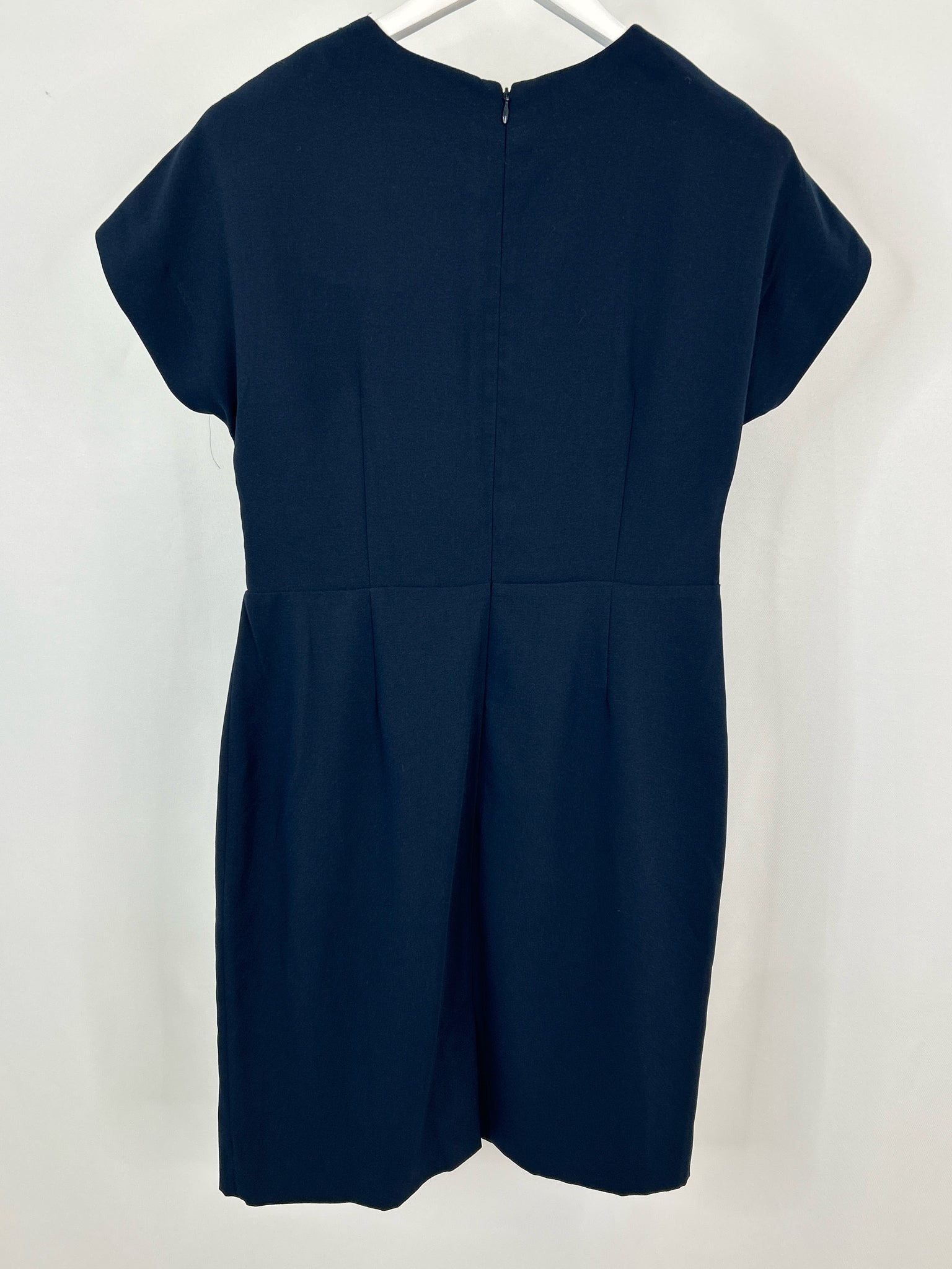 BROOKS BROTHERS Size 12P Navy Women Dress