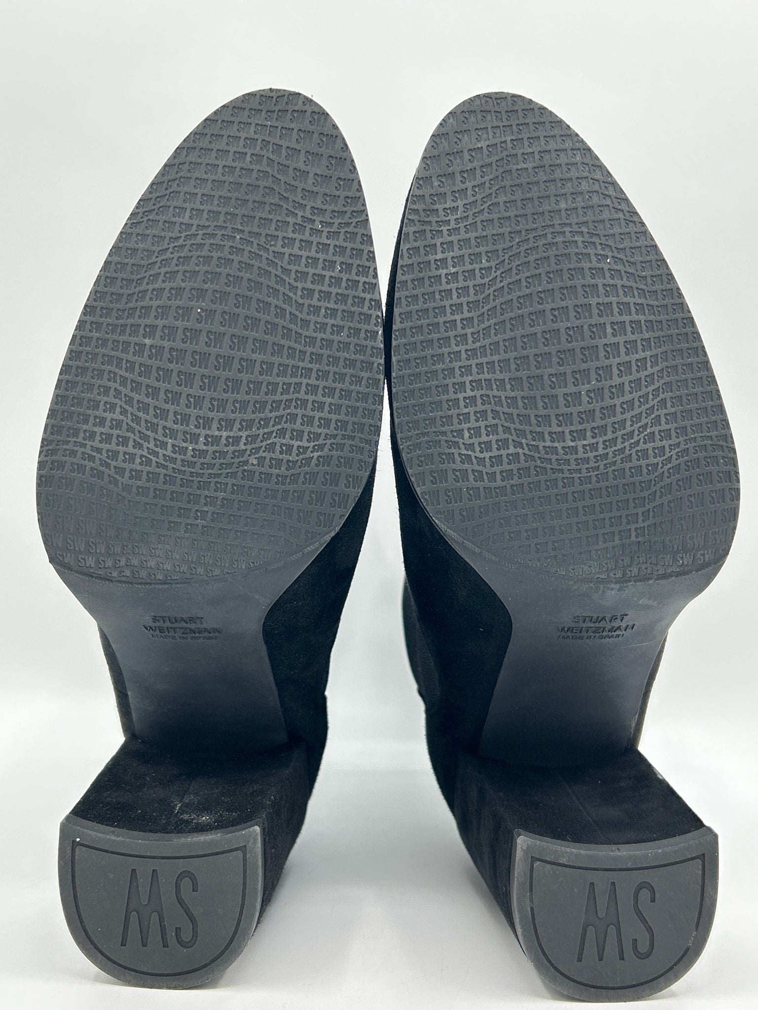 STUART WEITZMAN Size 10.5M Black Women Booties