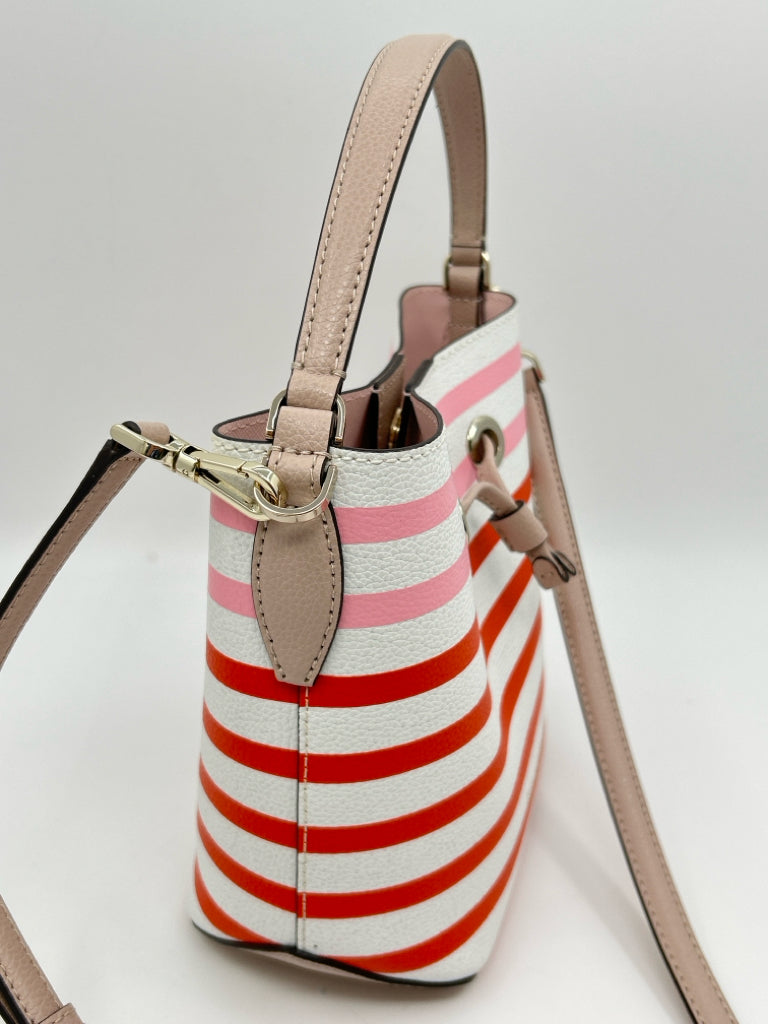 KATE SPADE White and PINK Purse