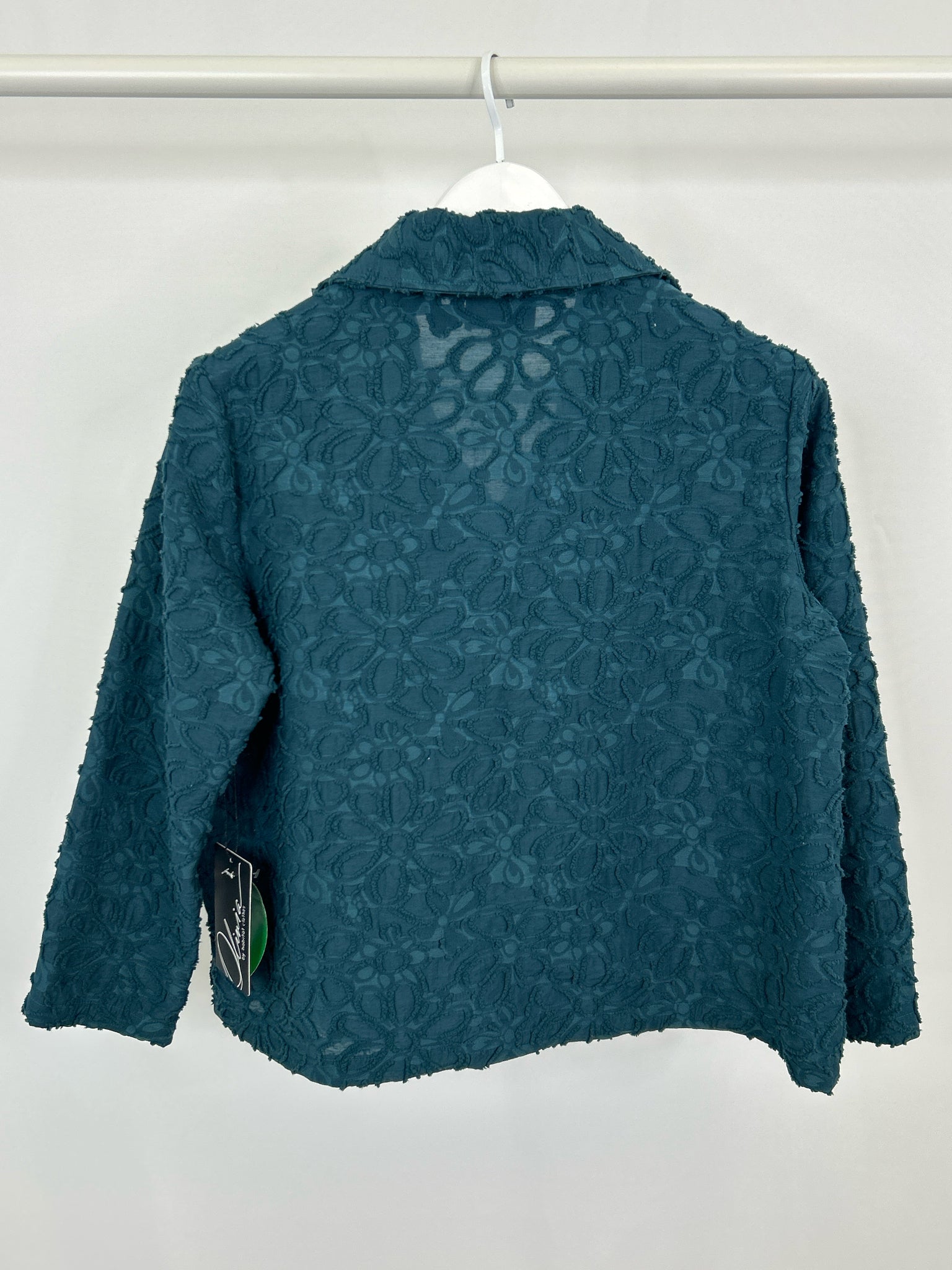OLIVIA BY HABITAT CLOTHES Size S Dark Teal Women Jacket NWT
