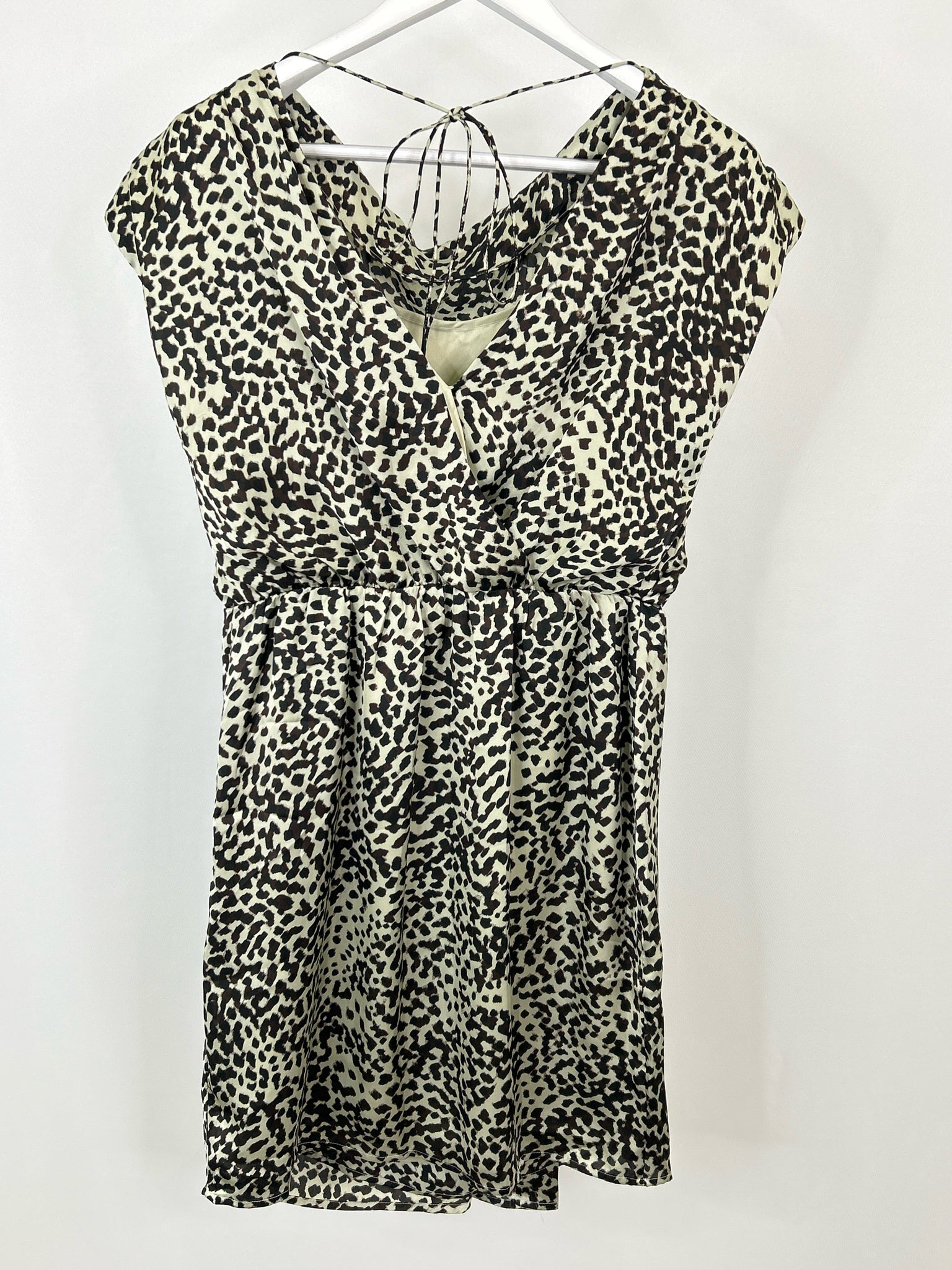 VINCE CAMUTO Size 10 black and brown Women Dress