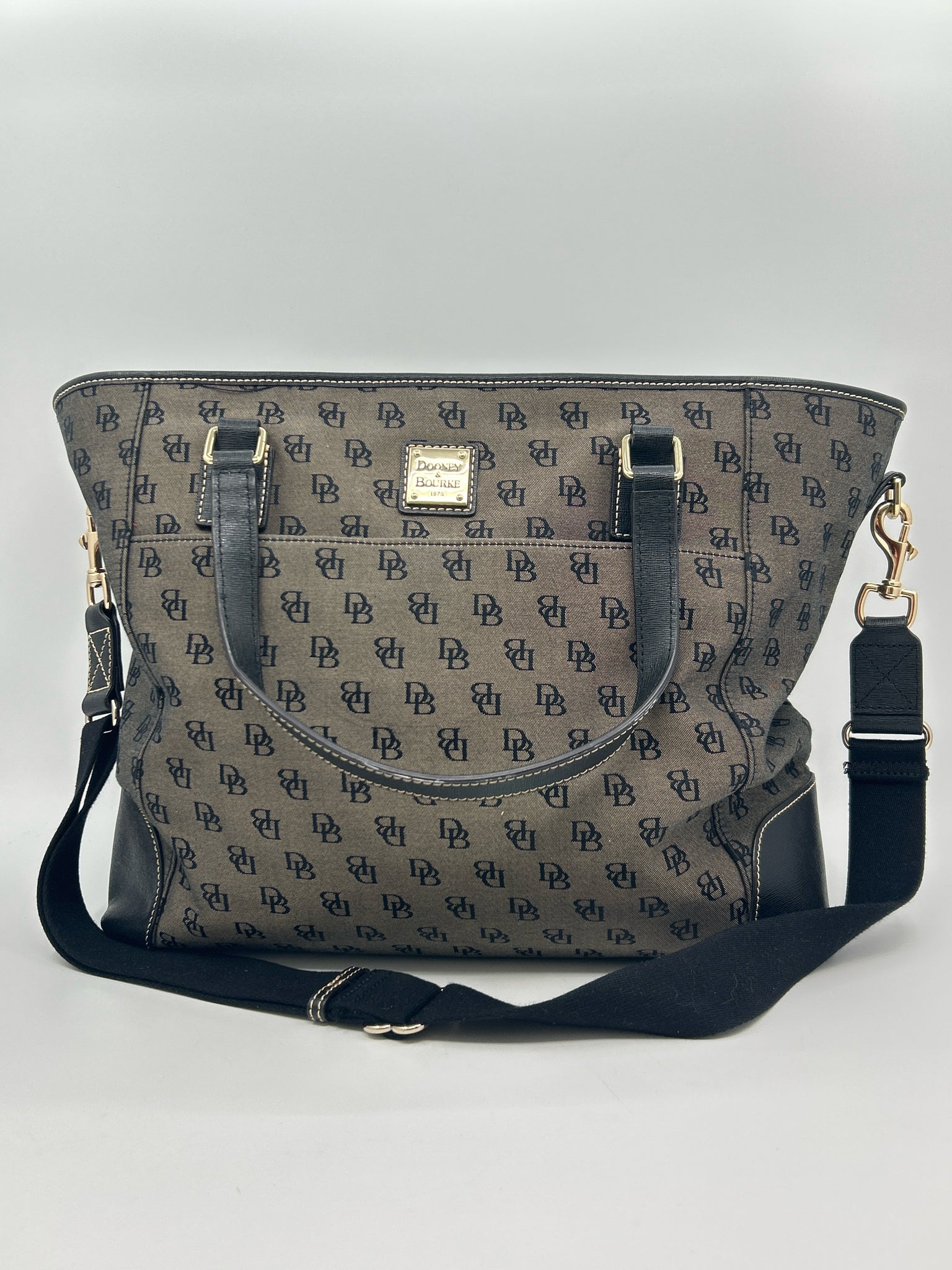 DOONEY & BOURKE GRAY AND BLACK Women Tote