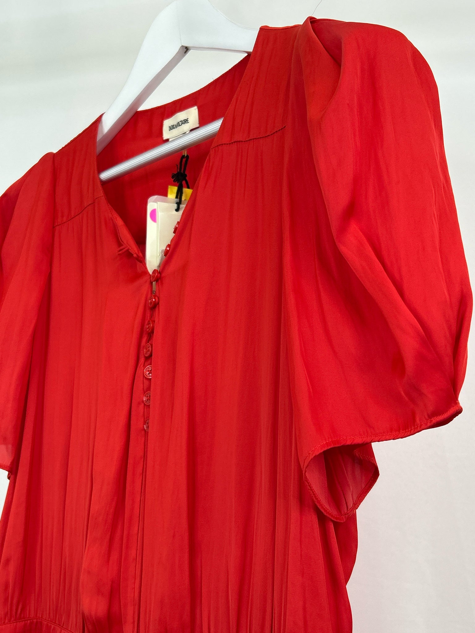 ZADIG&VOLTAIRE Size L Red Women Dress