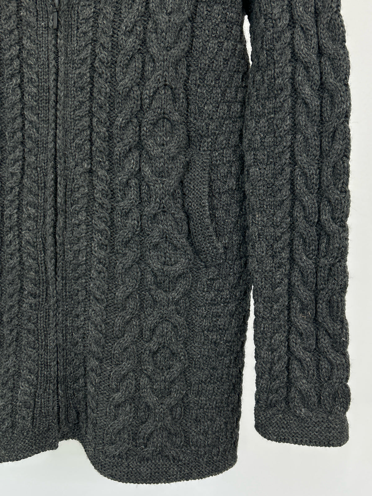 The Irish Store Size M Grey Women Cardigan