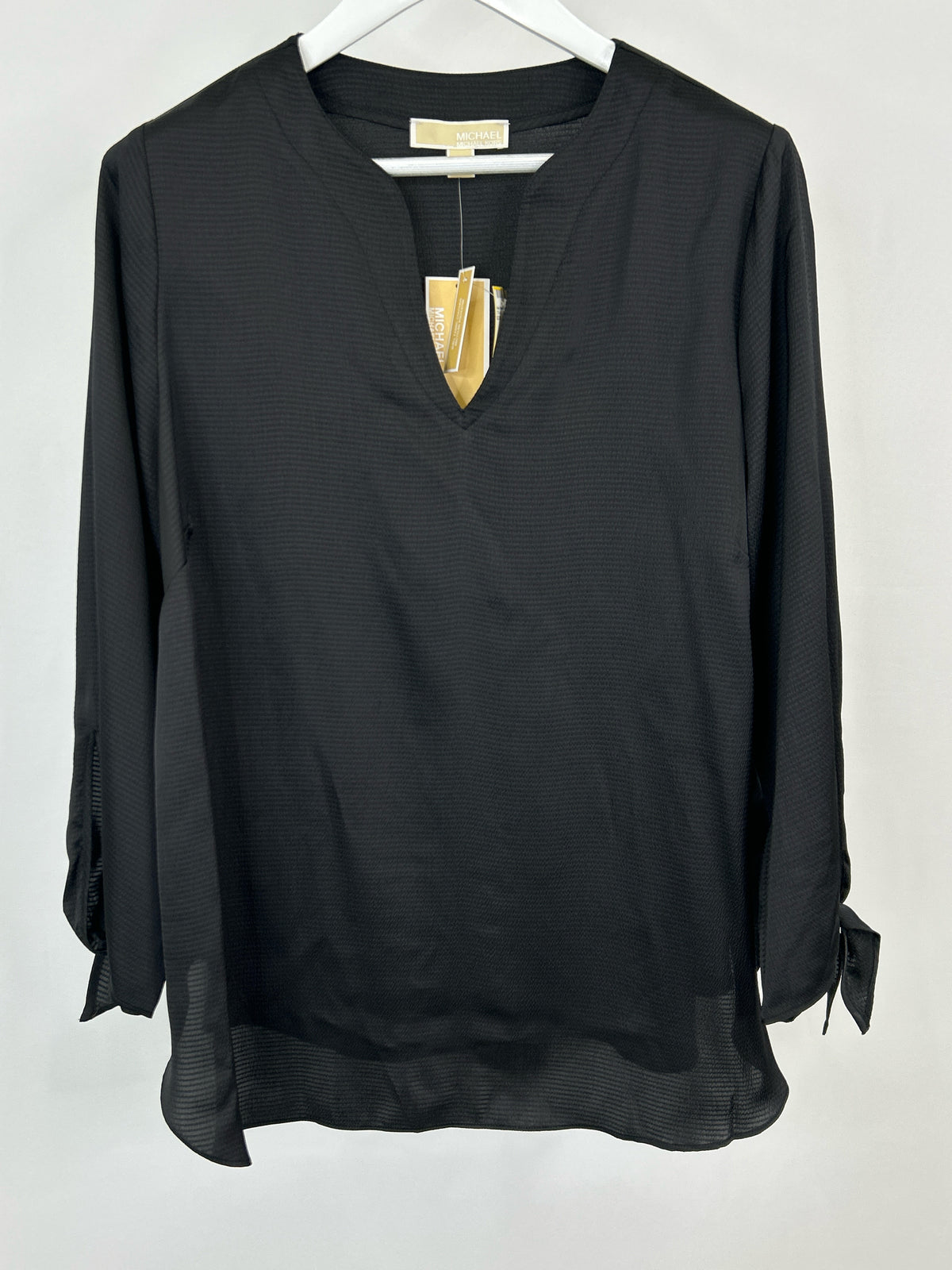 MICHAEL MICHAEL KORS Size 1X Black Women Blouse