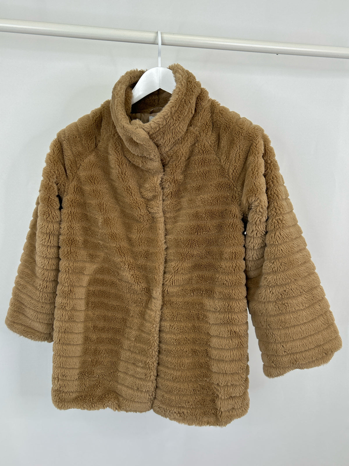 CARMEN MARC VALVO Size S Light Brown Women Coat