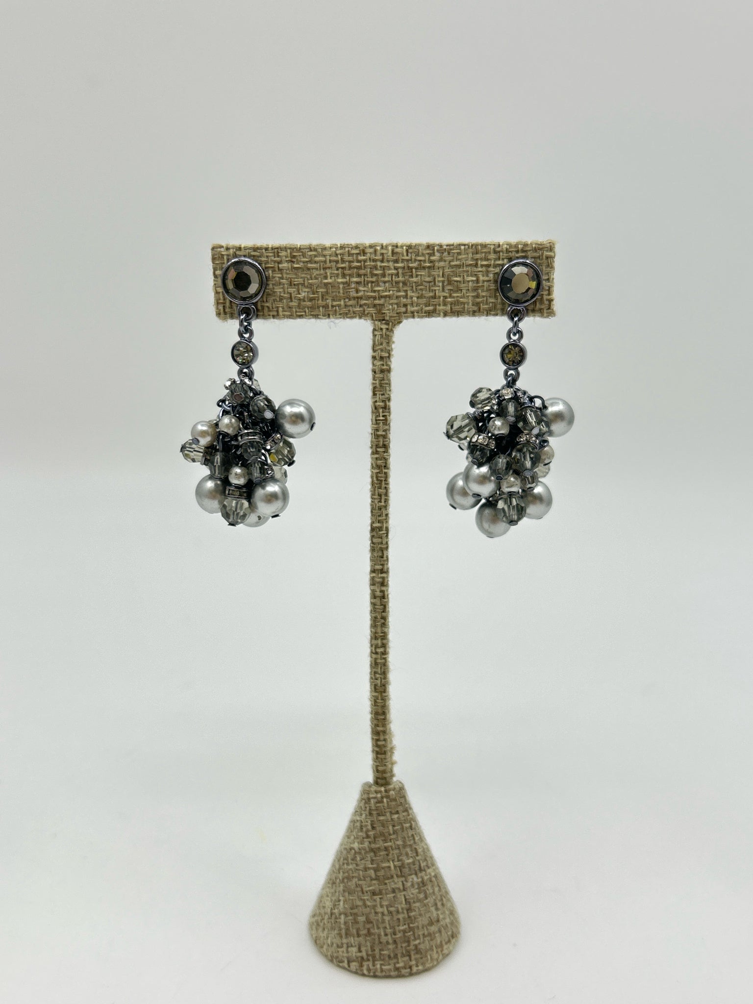 ST JOHN Gray Earrings