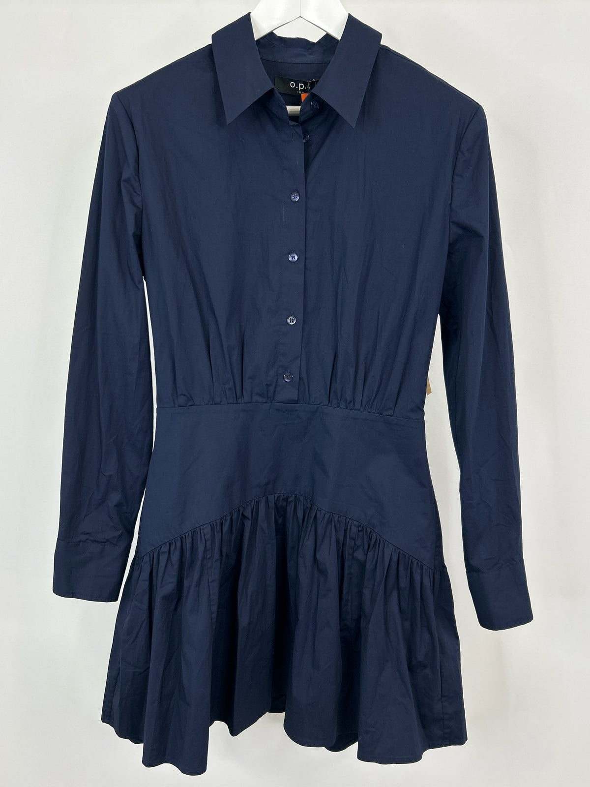 O.P.T. Size 6 Navy Women Dress