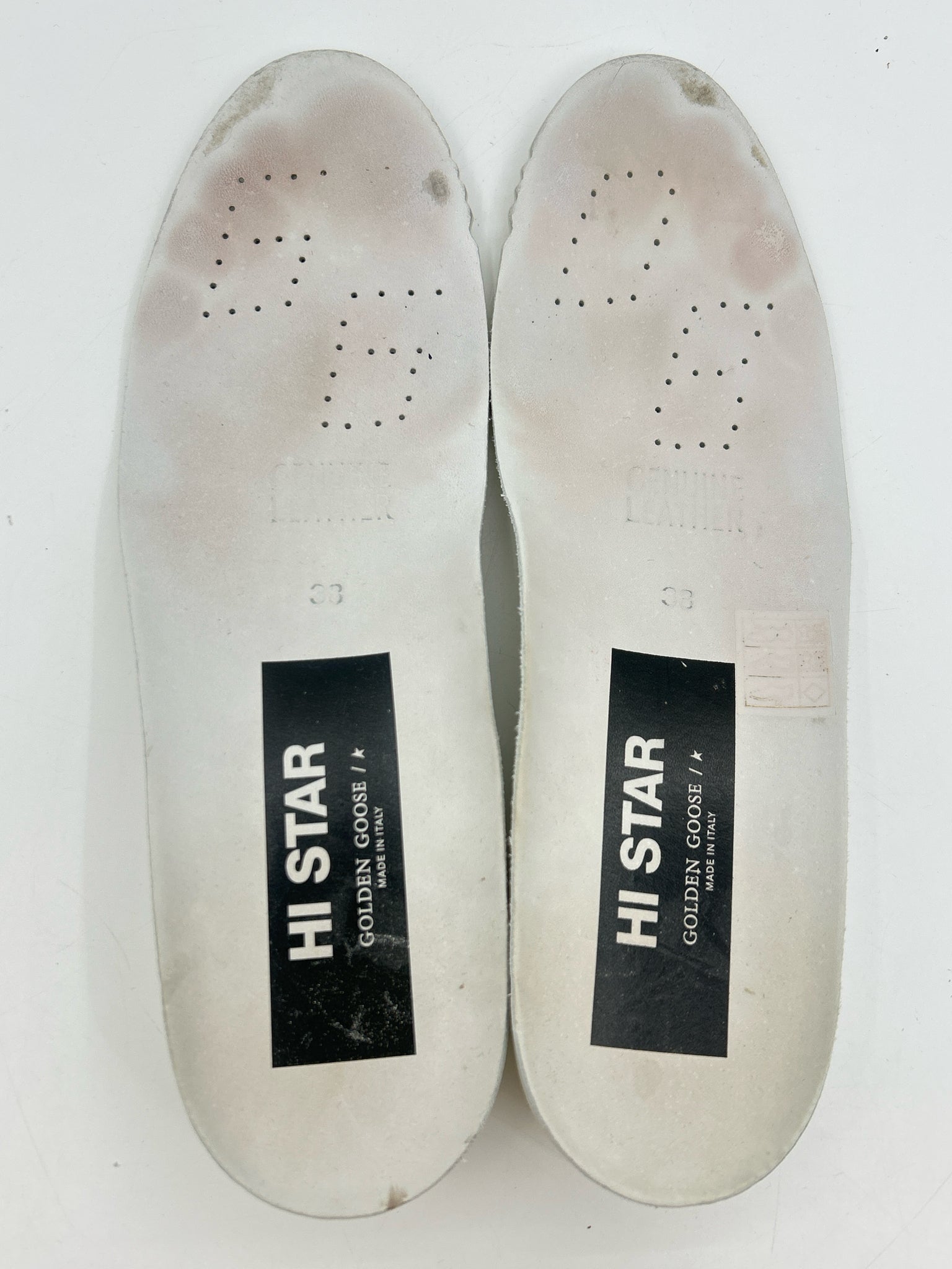 GOLDEN GOOSE Size 38 Beige Women Sneakers