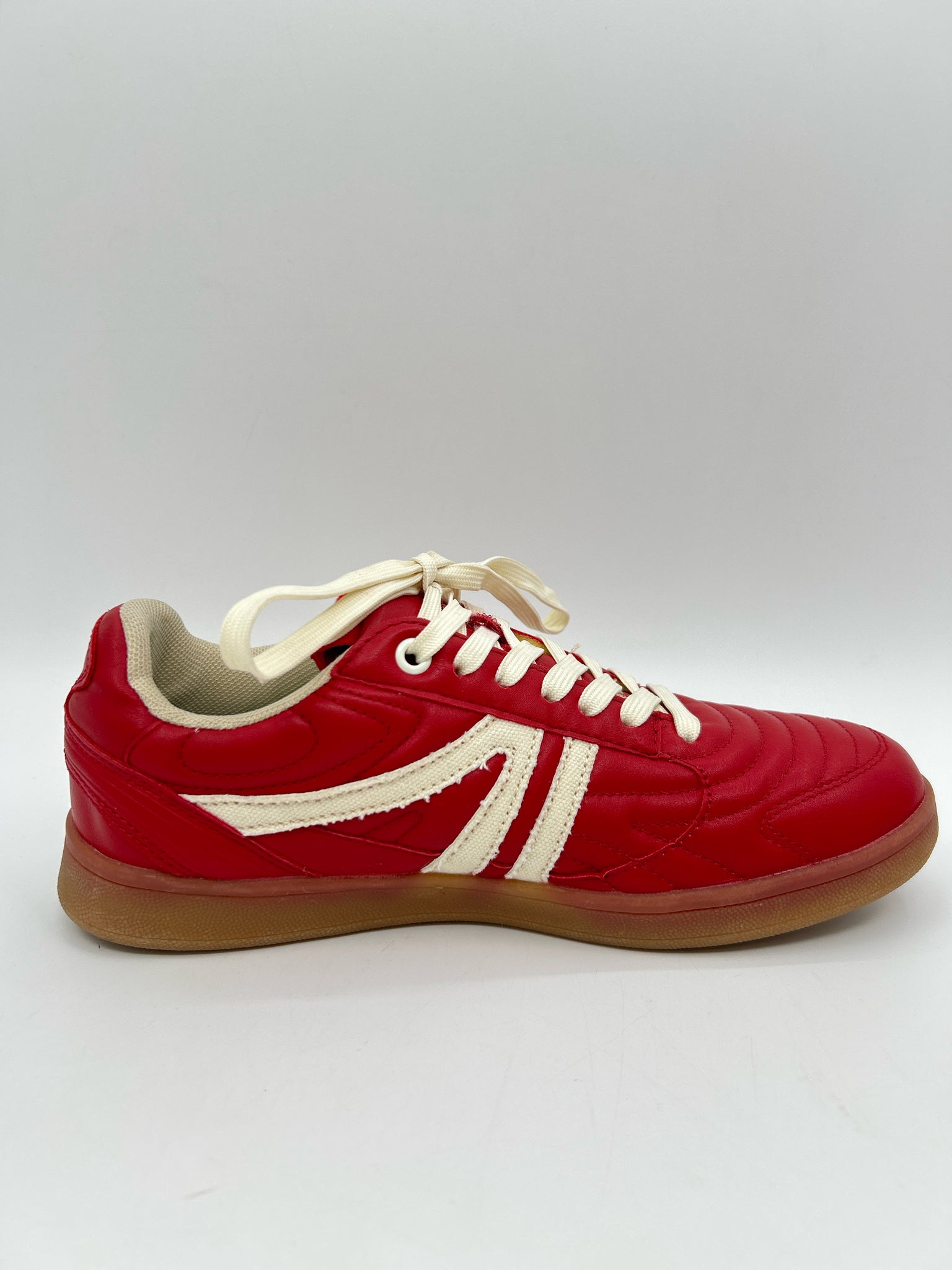 STEVE MADDEN Size 7.5M Red Women Sneakers