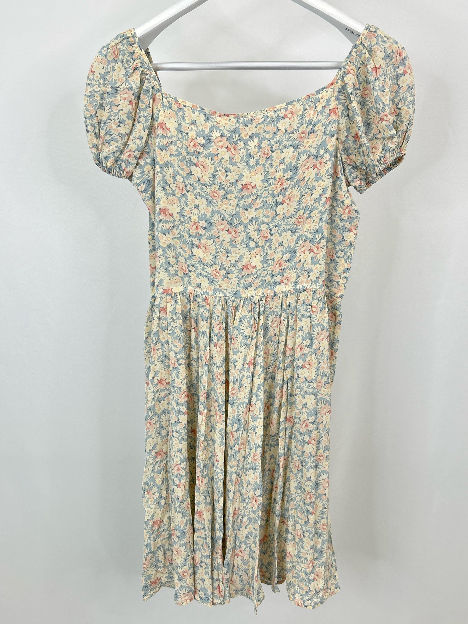 POLO Ralph Lauren Size 4 Light Blue Floral Women's Dress NWT