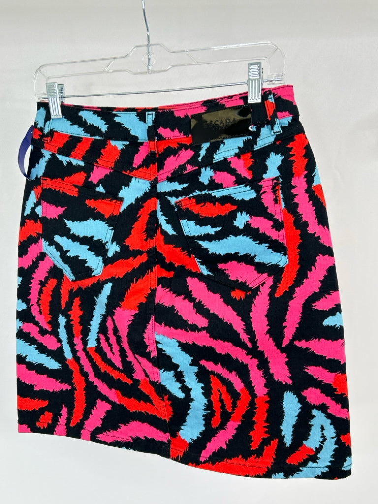 ESCADA SPORT EU Size 36 Black Print Women's Skirt