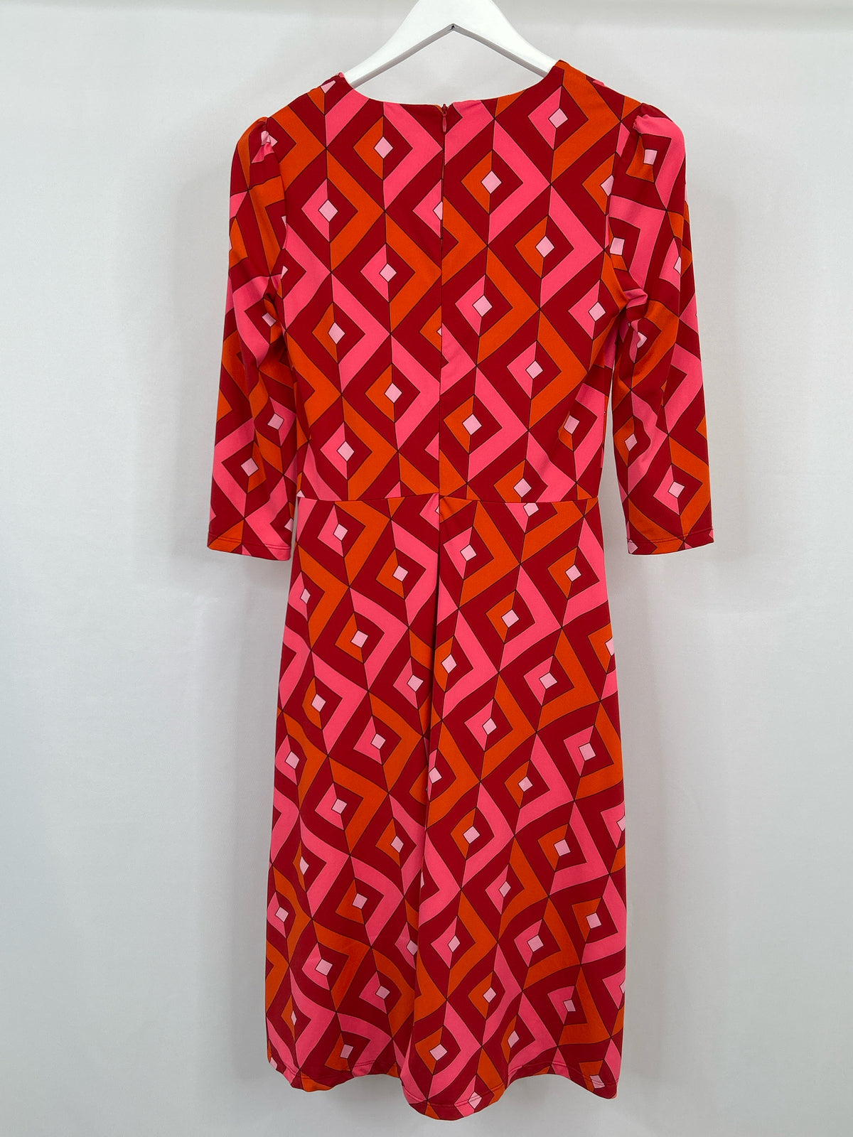 Flora Bea Size S ORANGE AND PINK Women Dress