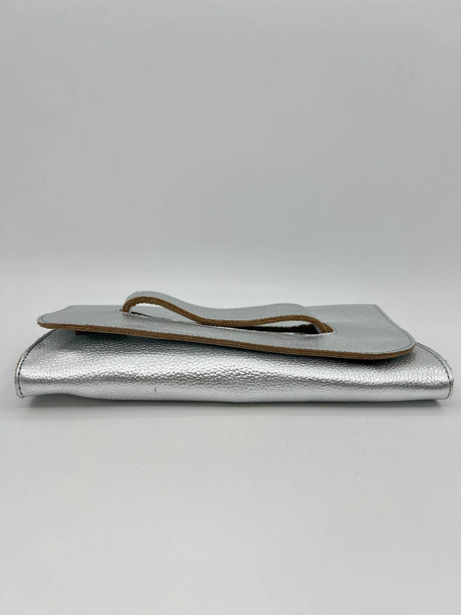ABLE Silver Women Clutch