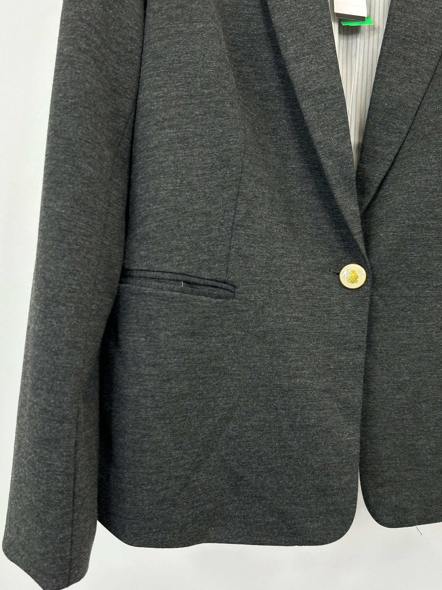 PREMISE Size XL Charcoal Women Blazer NWT