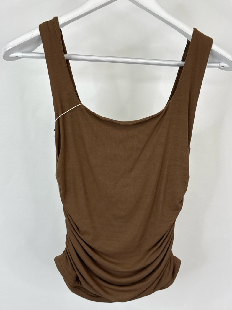 OGL Size S Brown Women Tank Top