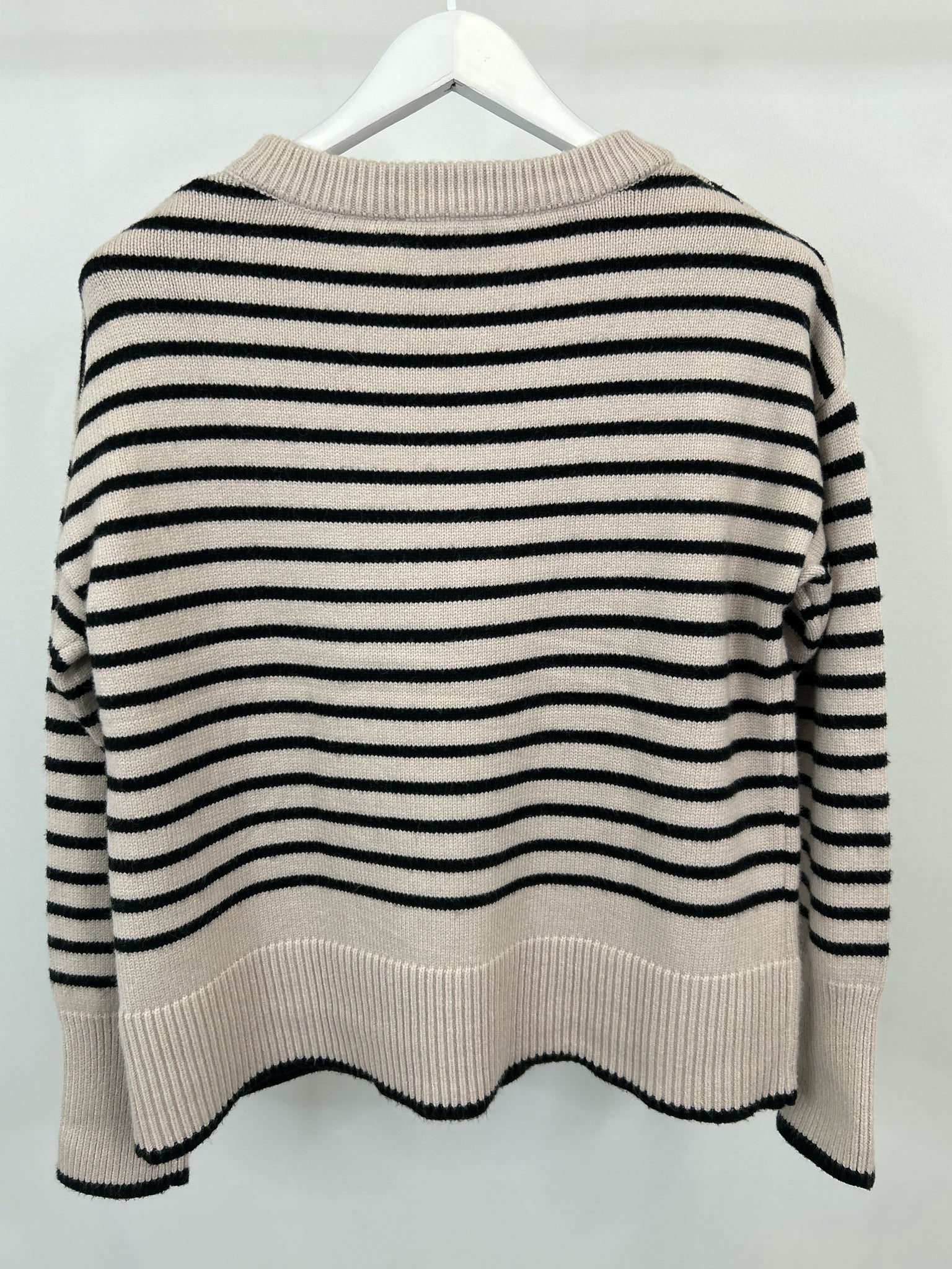 MAGASCHONI Size M BEIGE AND BLACK Women Sweater