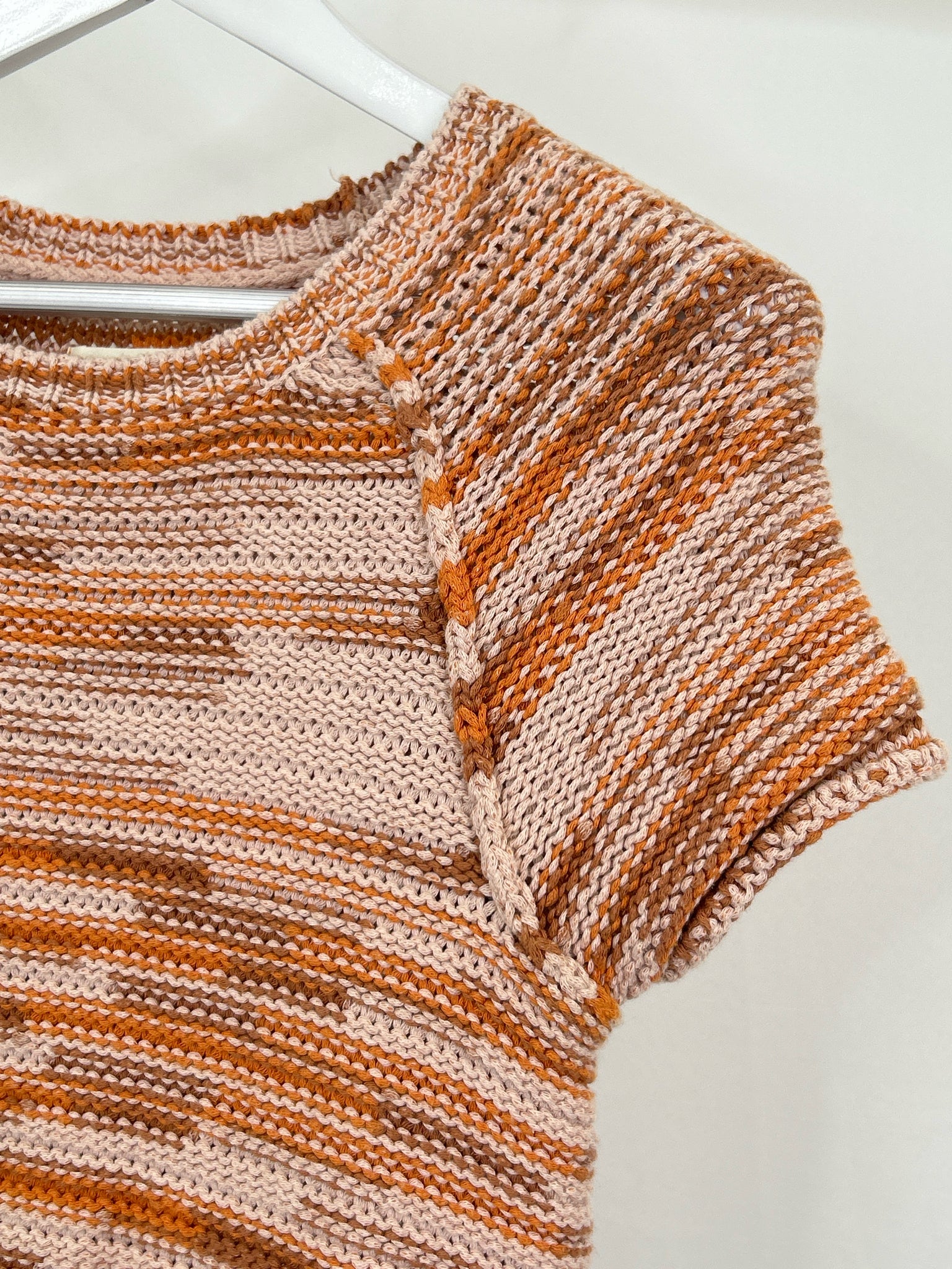 MAEVE Size XS Orange Print Women Sweater