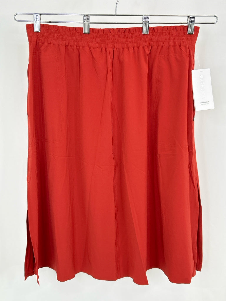 ATHLETA Women Size XL Orange Skirt NWT