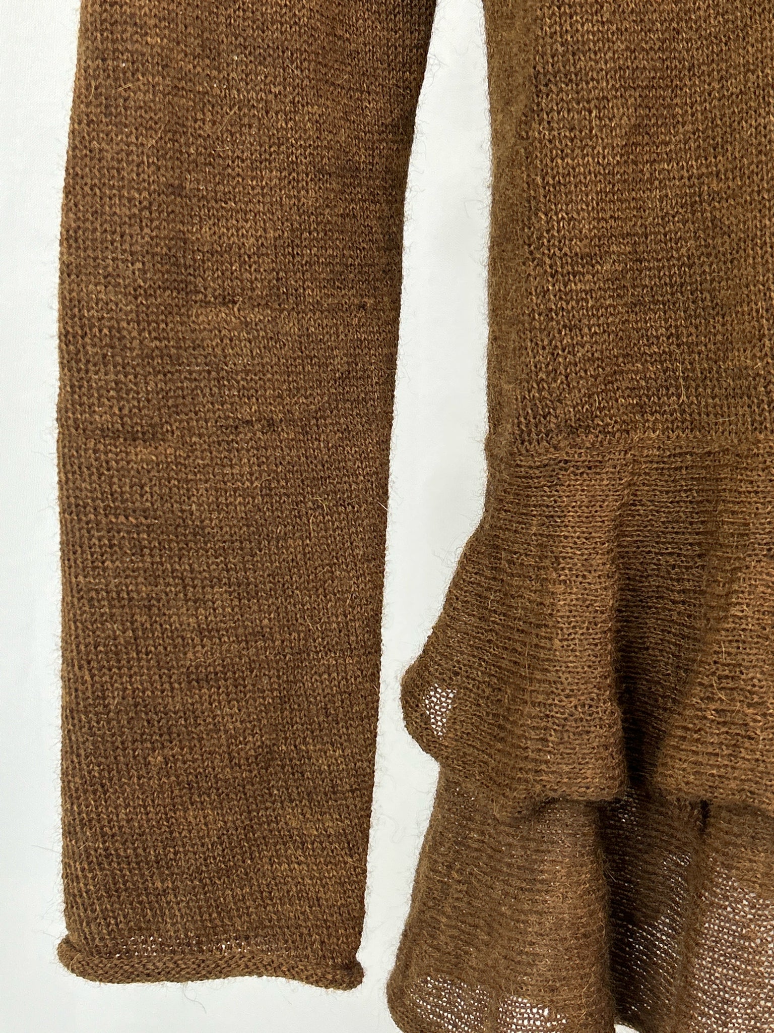 PERUVIAN COLLECTION Size M Brown Women Cardigan