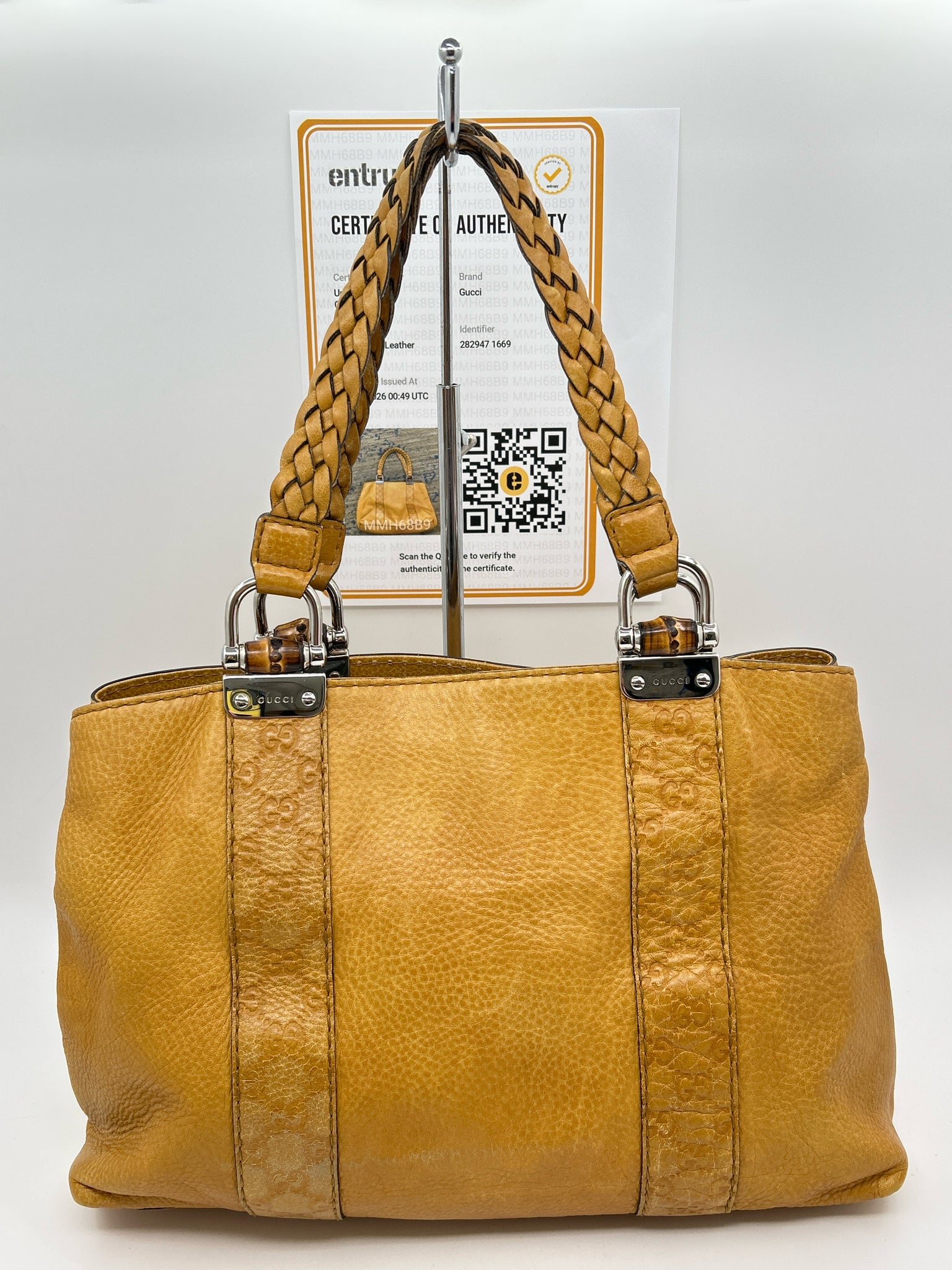 GUCCI Tan Women Tote