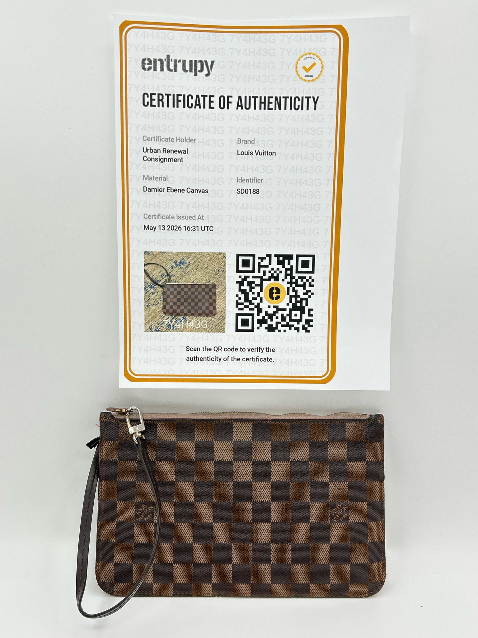 LOUIS VUITTON BROWN MONOGRAM Women Purse