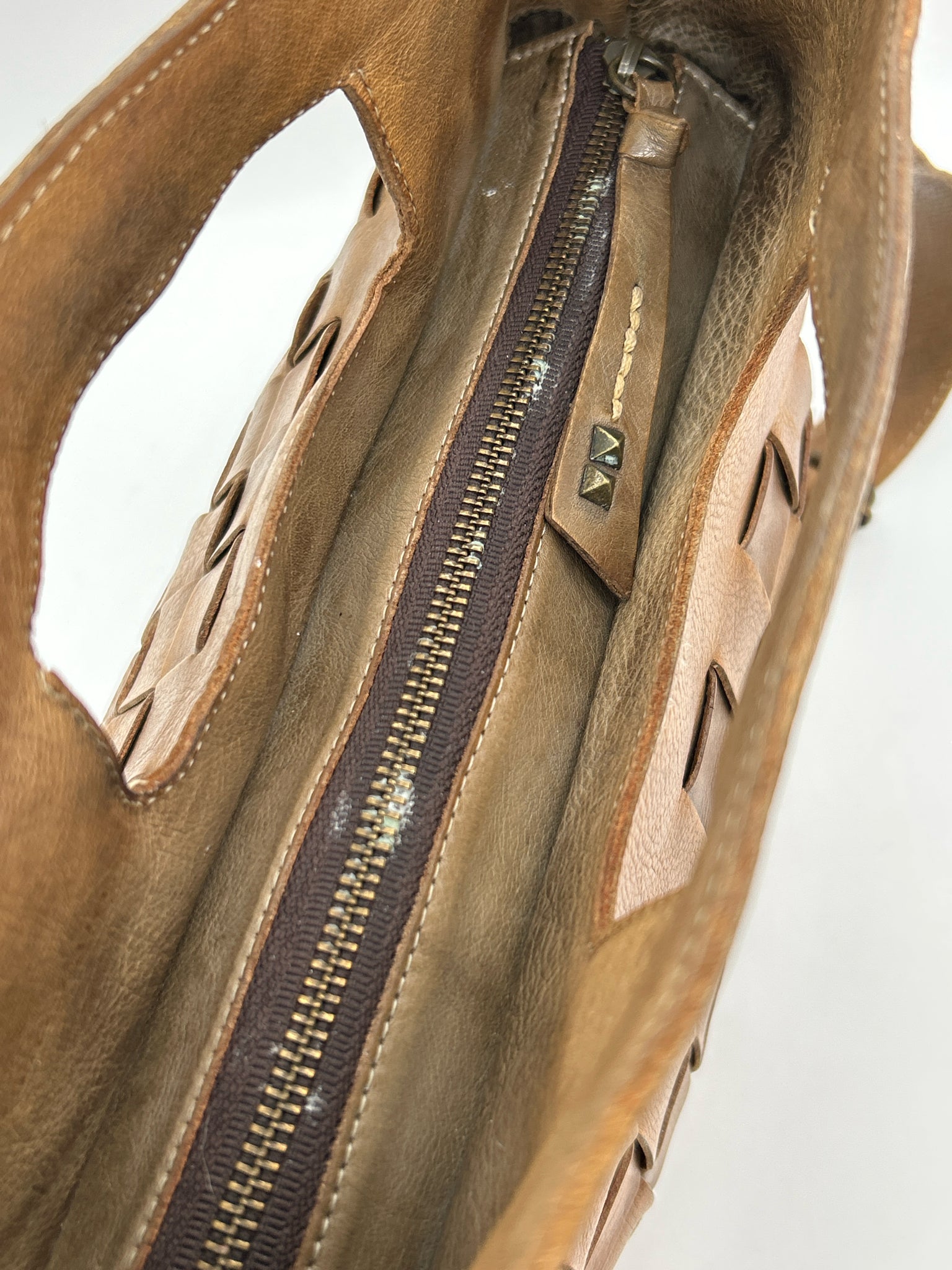 BED STU Tan Women Purse