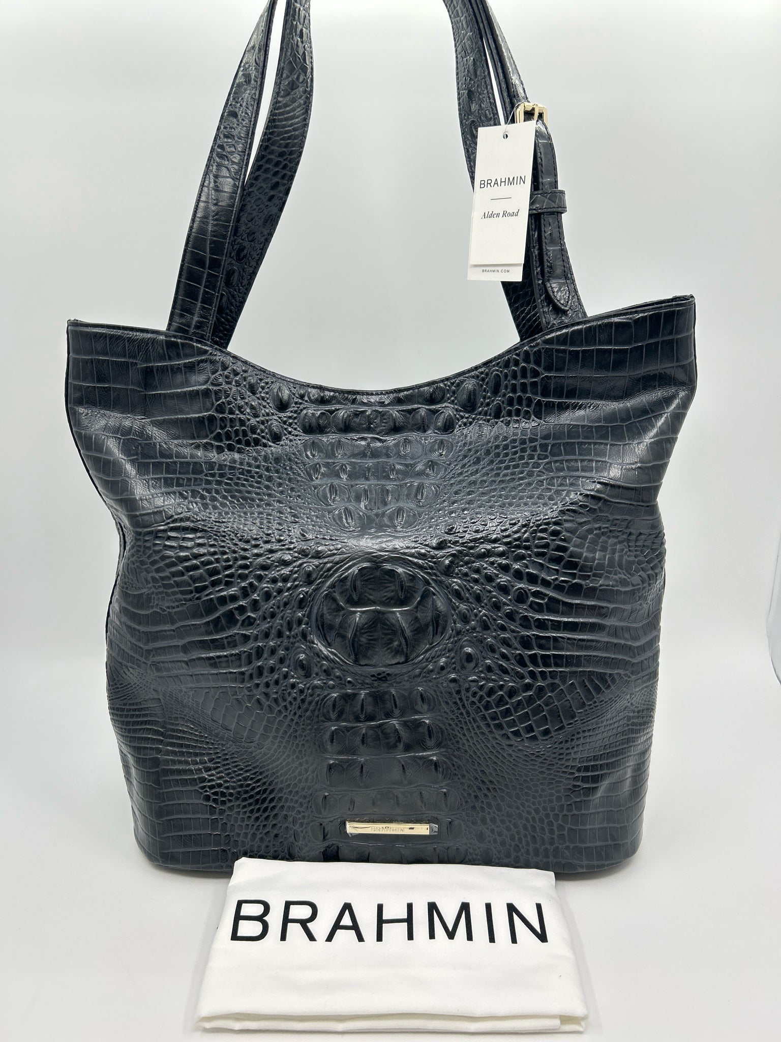 BRAHMIN NWT Black Women Tote