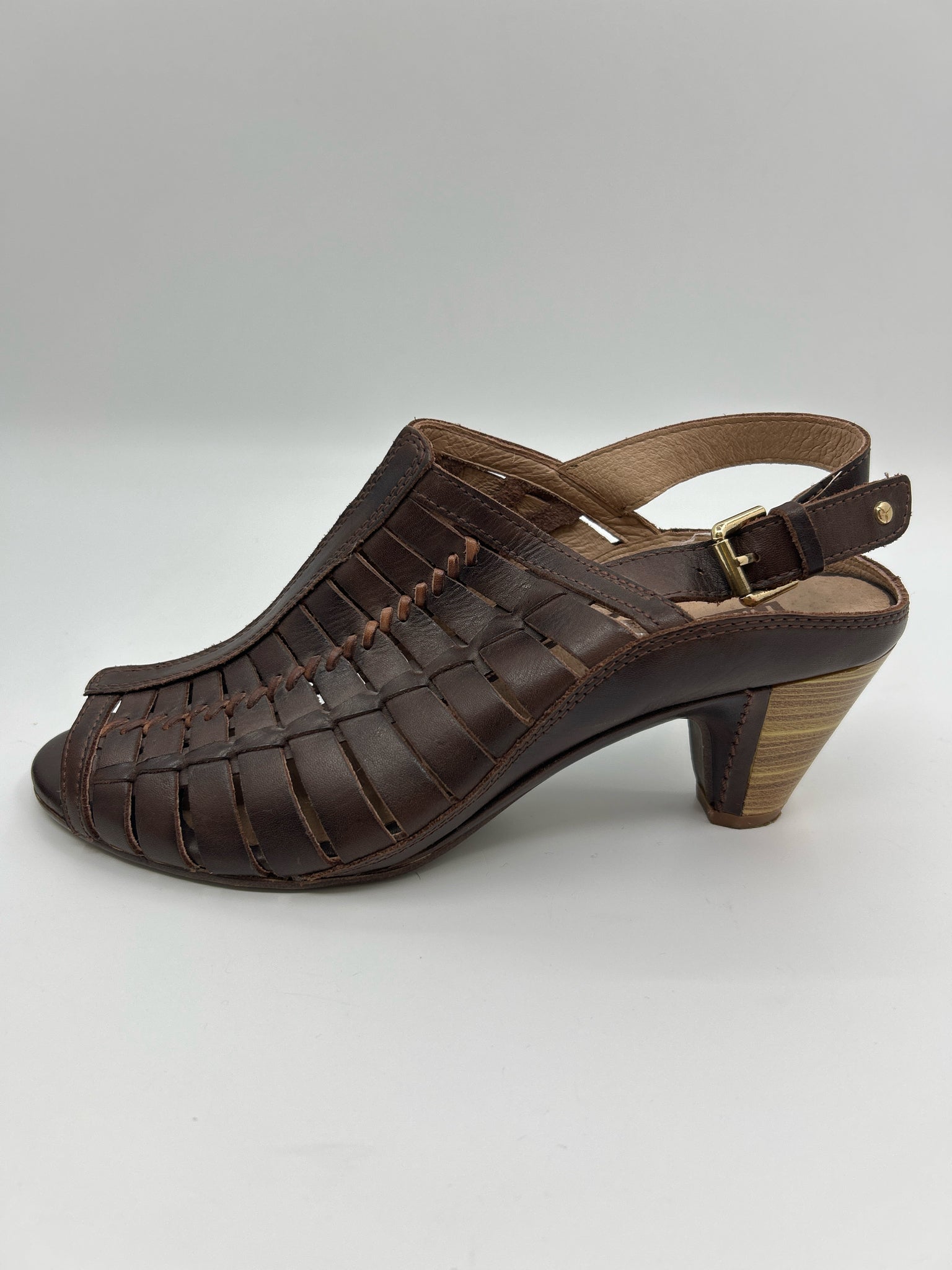 PIKOLINOS Size 41 Brown Women Sandal