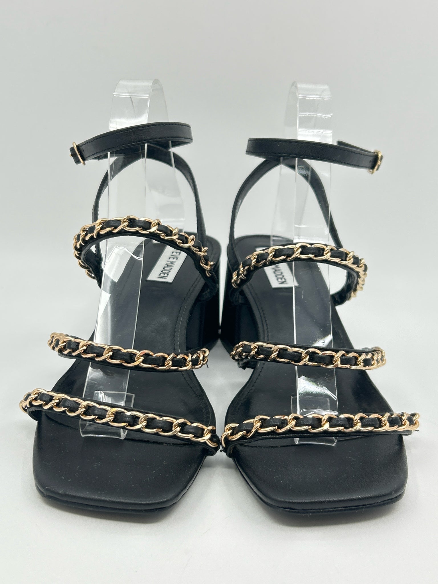 STEVE MADDEN Size 10M Black Women Sandal