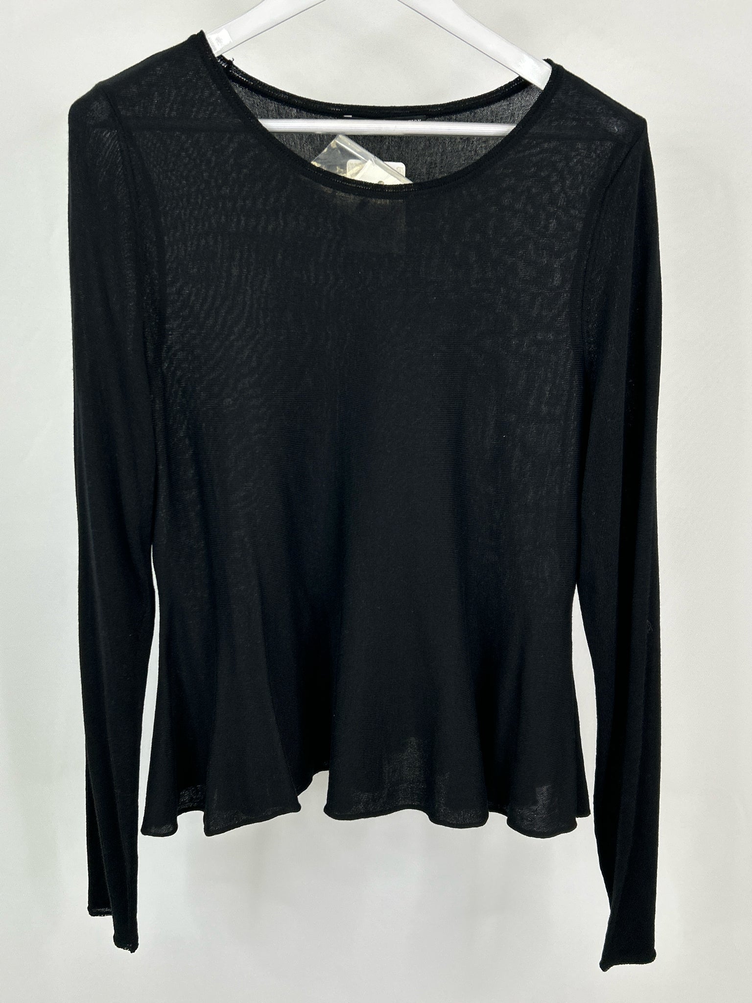 PERUVIAN CONNECTION Size XL Black Women Top