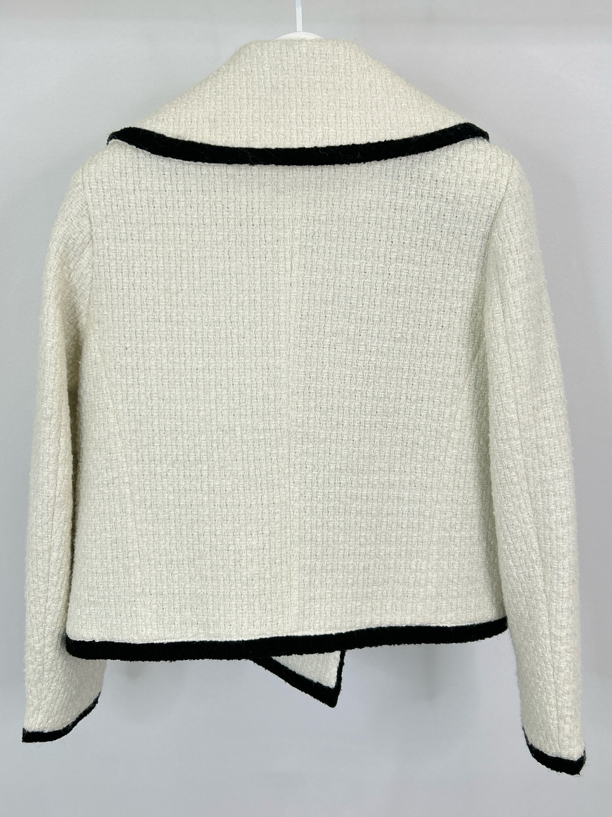 AVEC LES FILLES Size M White and black Women Jacket