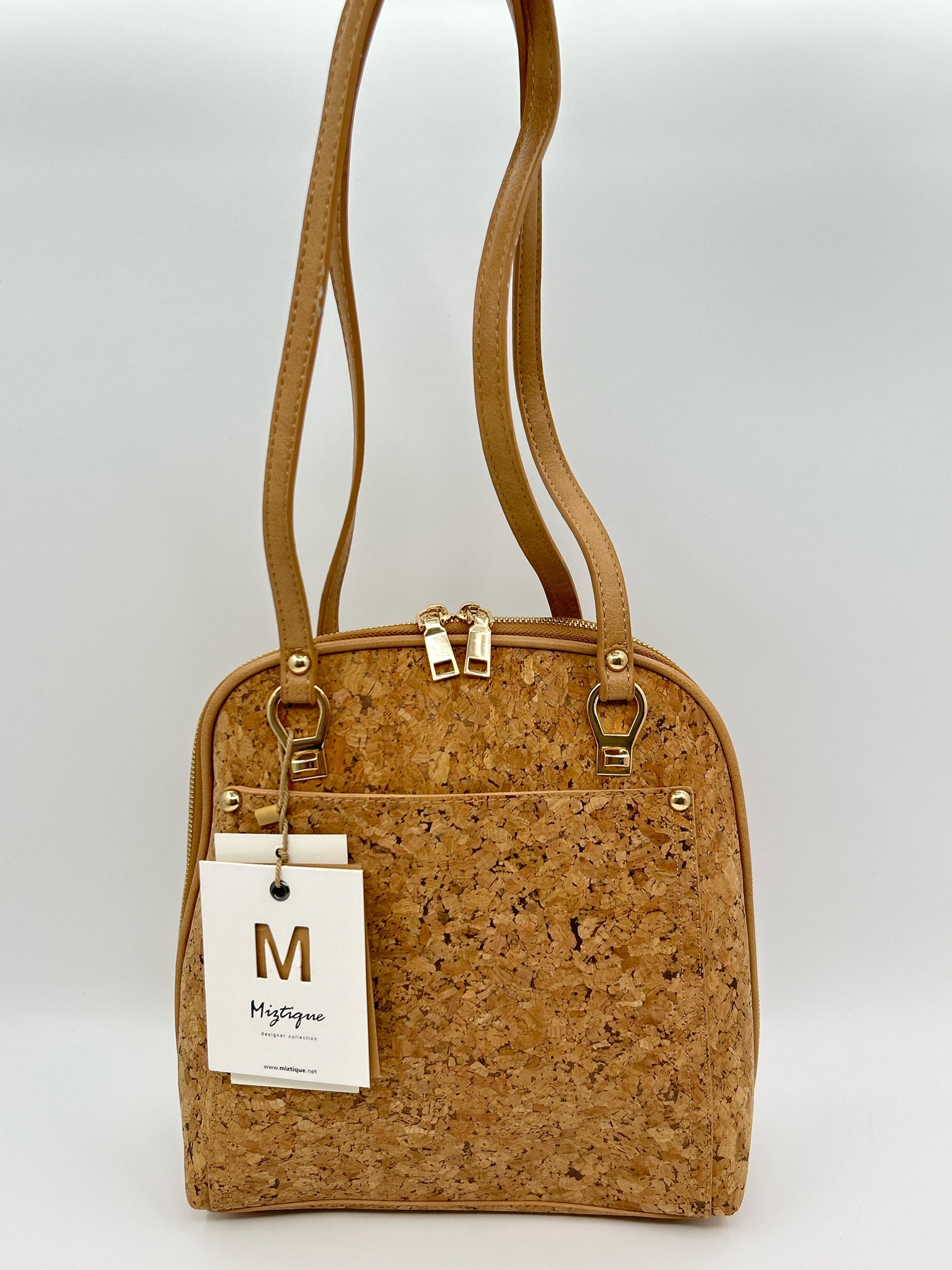 MIZTIQUE Beige Women Purse