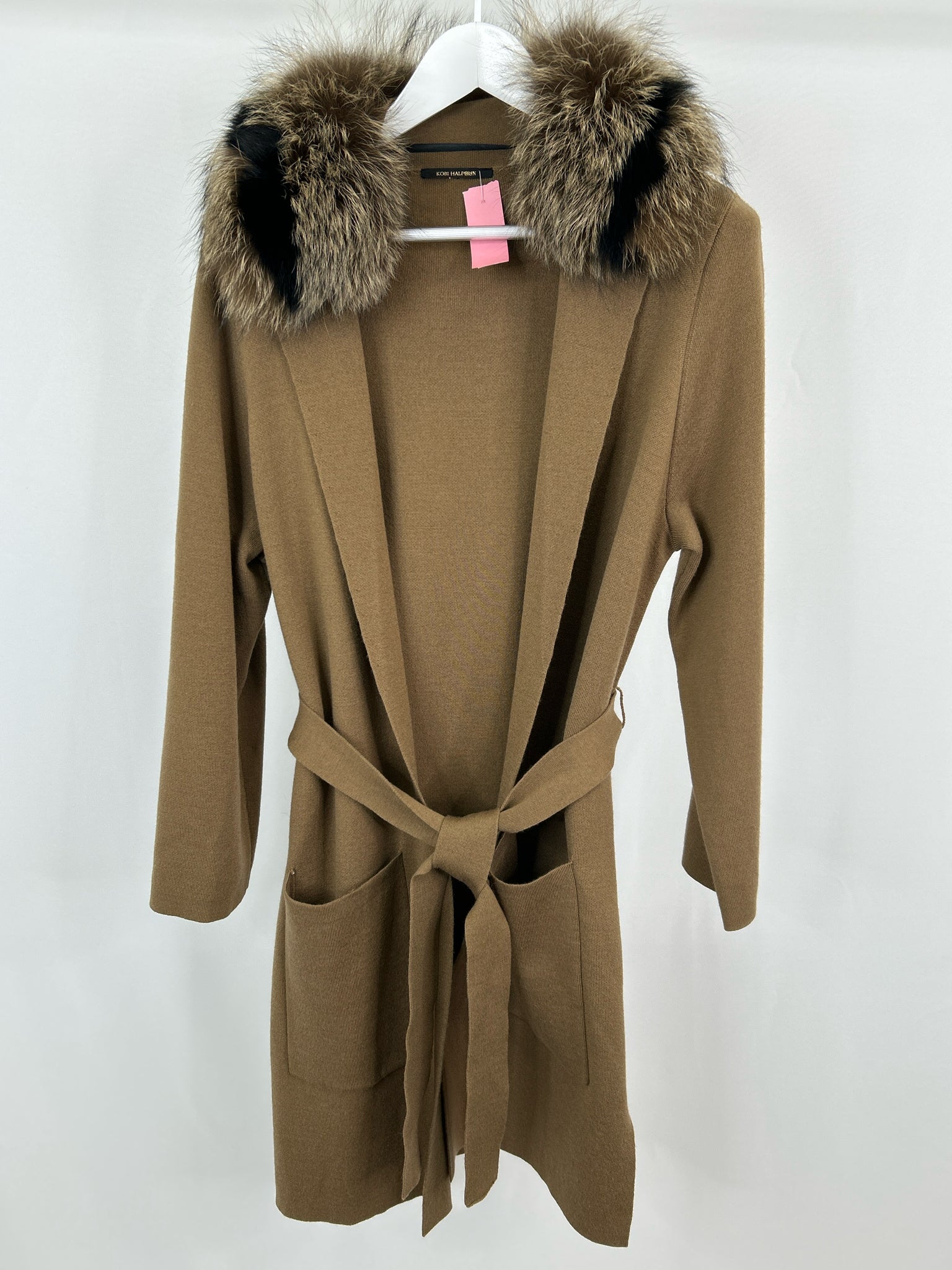 Kobi Halperin Size M/L Brown Women Cardigan