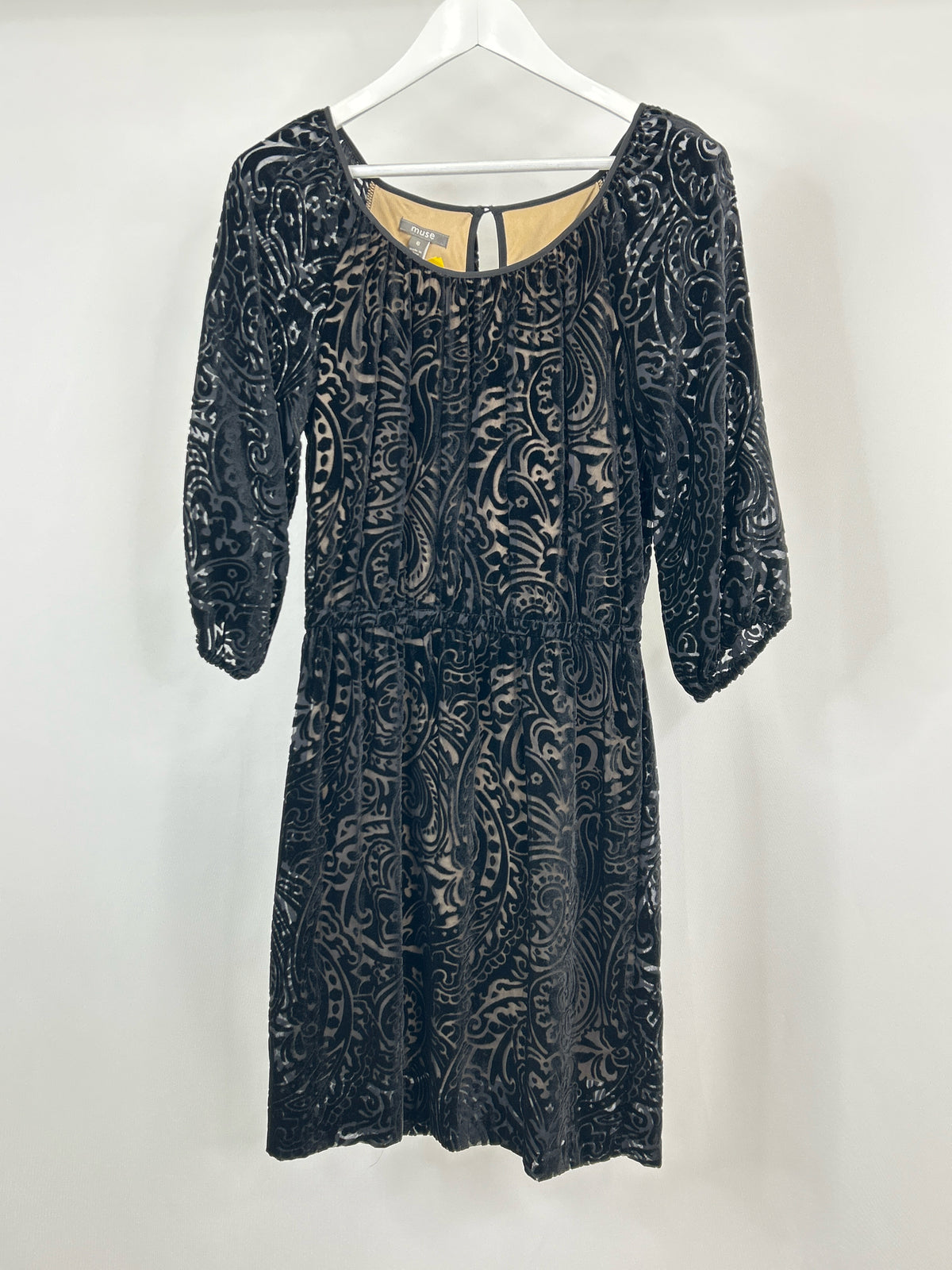 MUSE Size 6 Black Women Dress