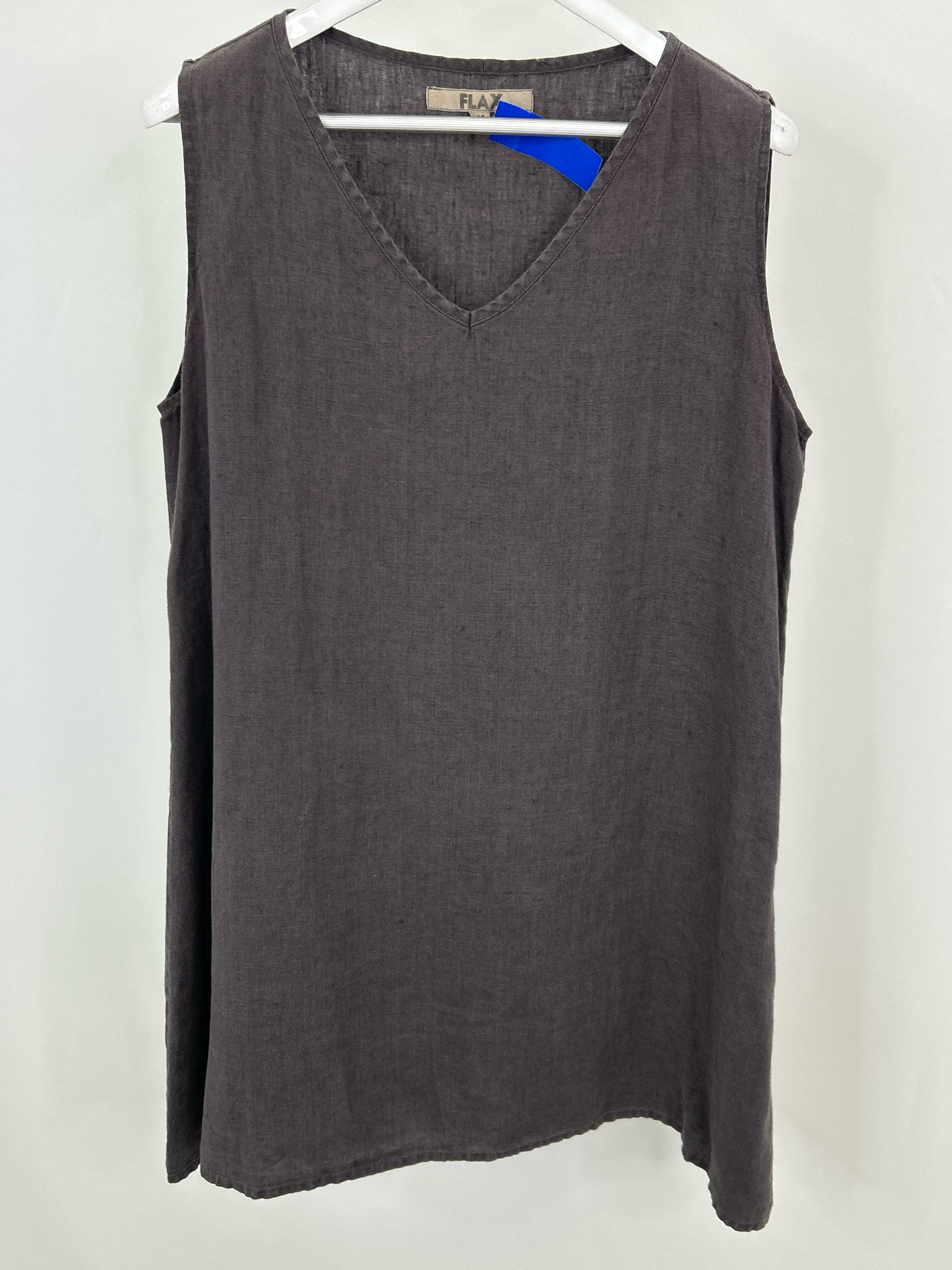 FLAX Size M Charcoal Women Dress