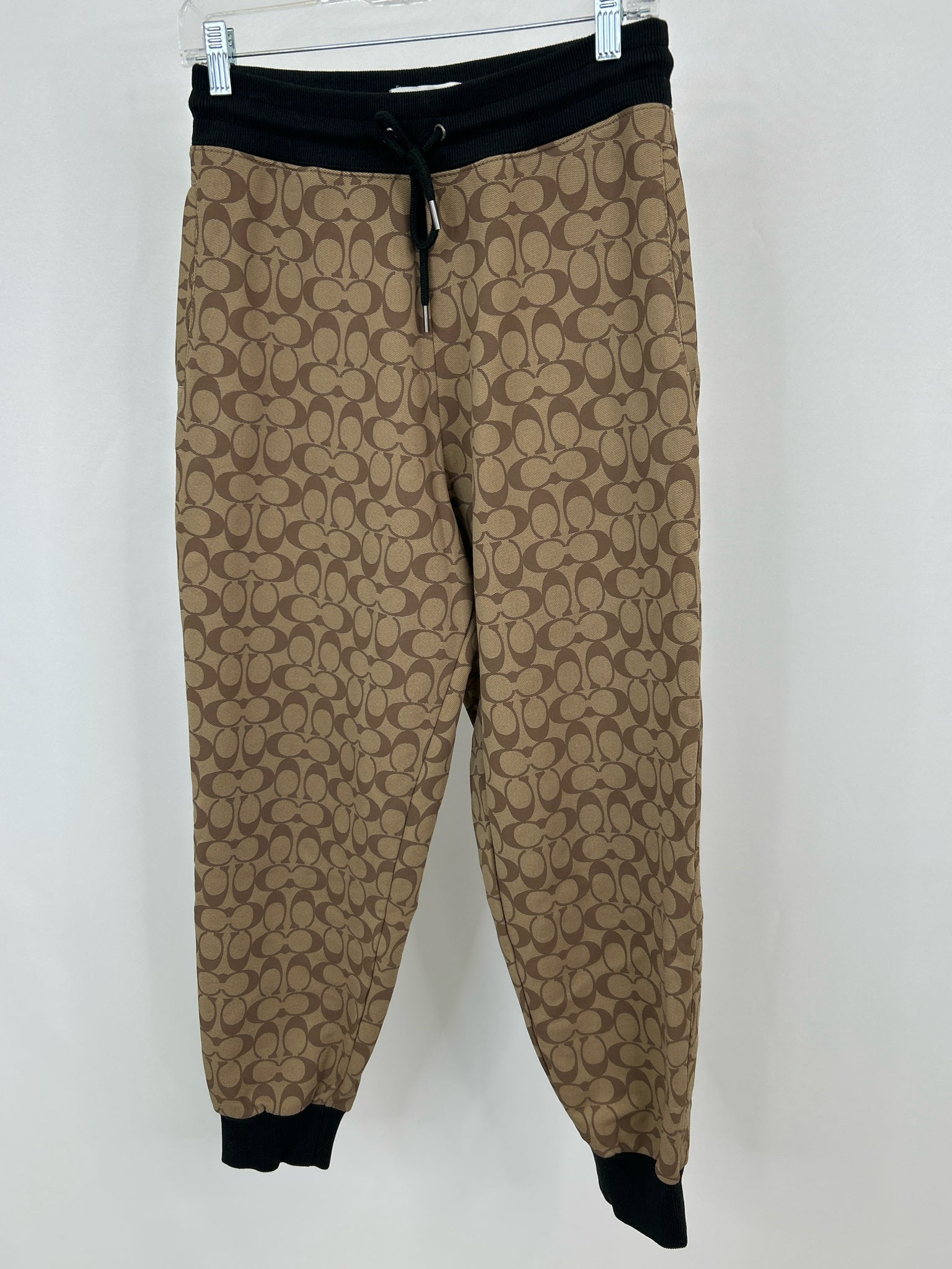 COACH Size S Brown and Black Women Pants