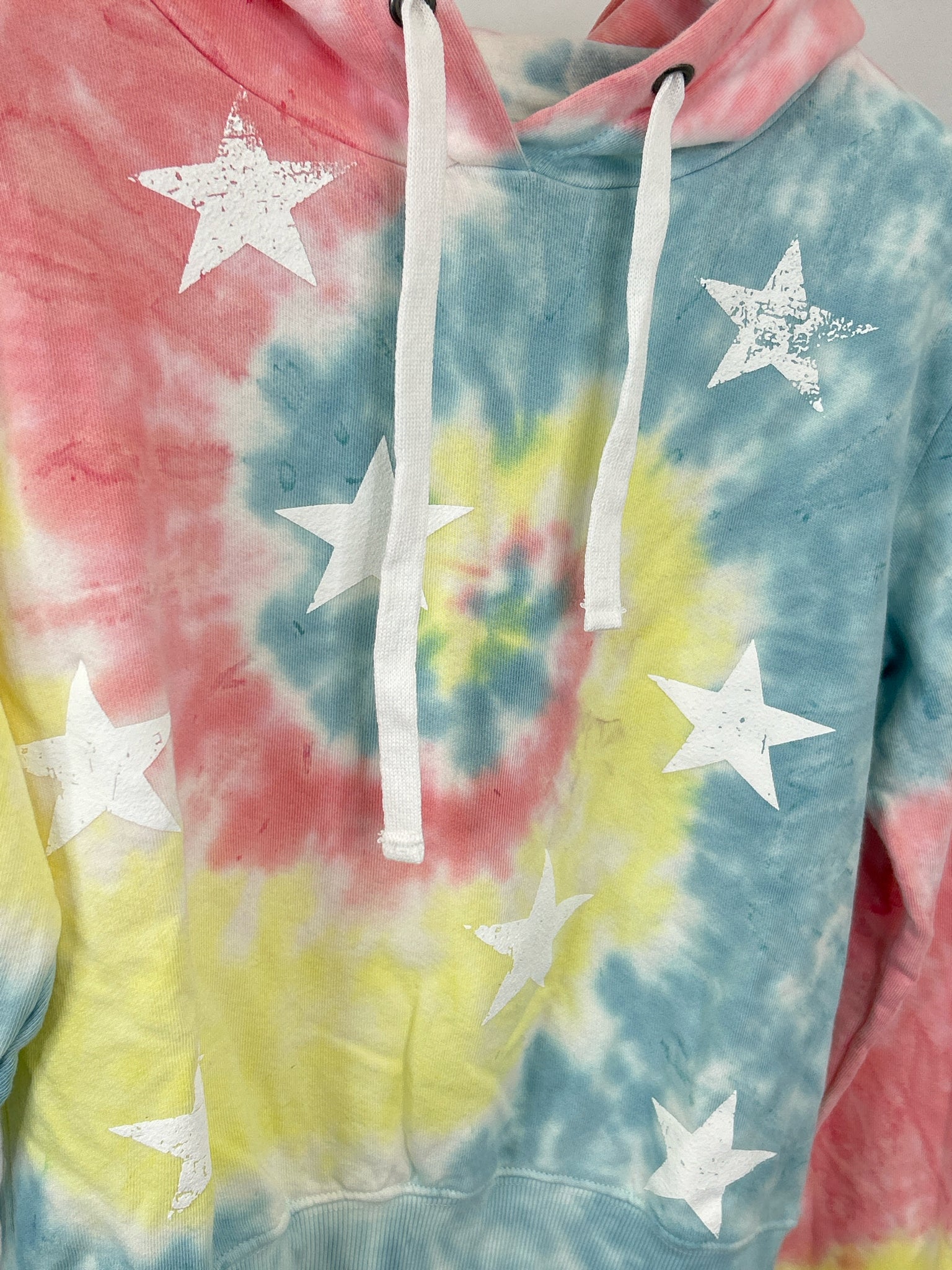 CHRLDR Size XS Pink and Yellow Women Hoodie
