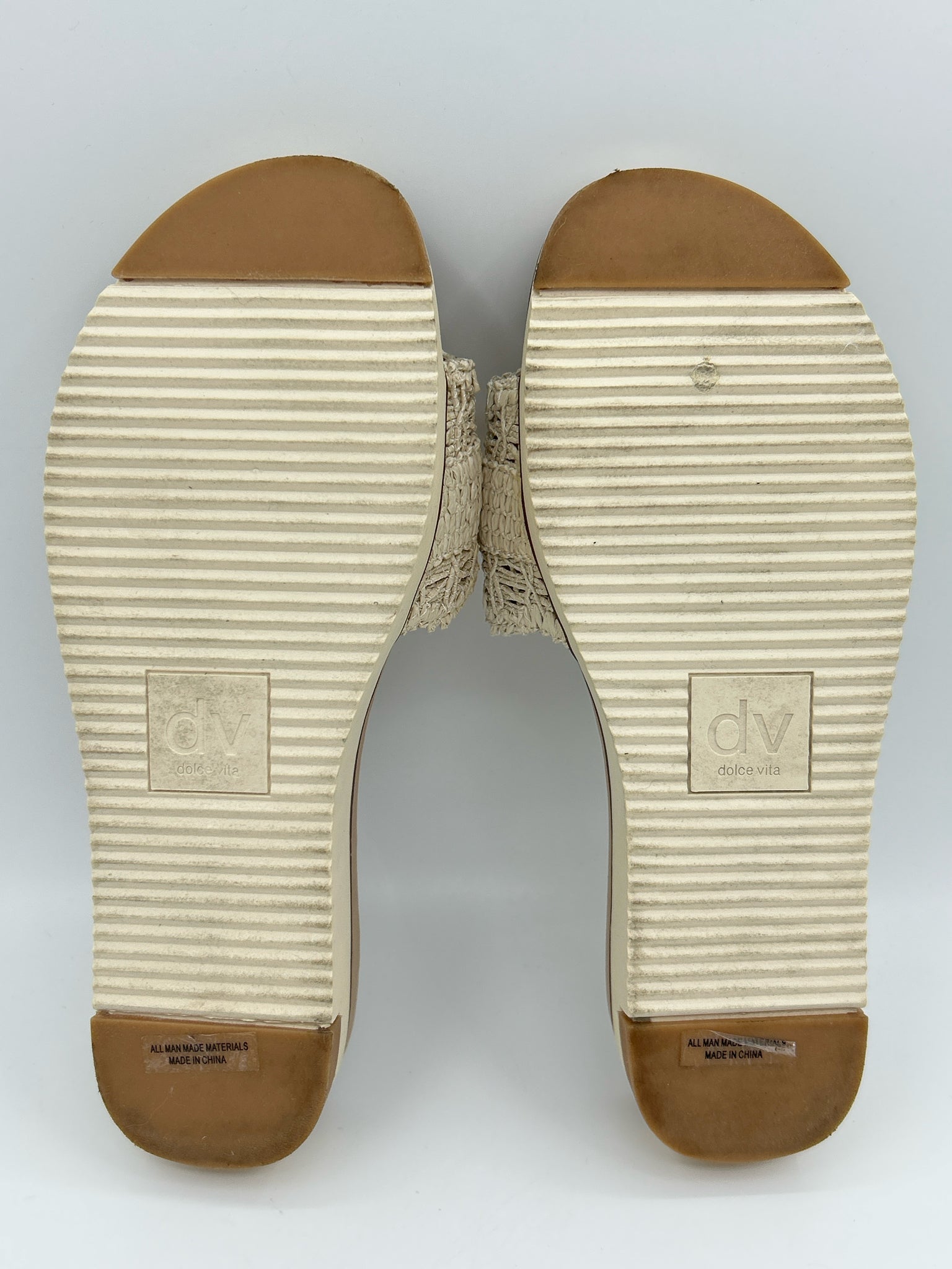 DOLCE VITA Size 8.5 Natural Women Sandal