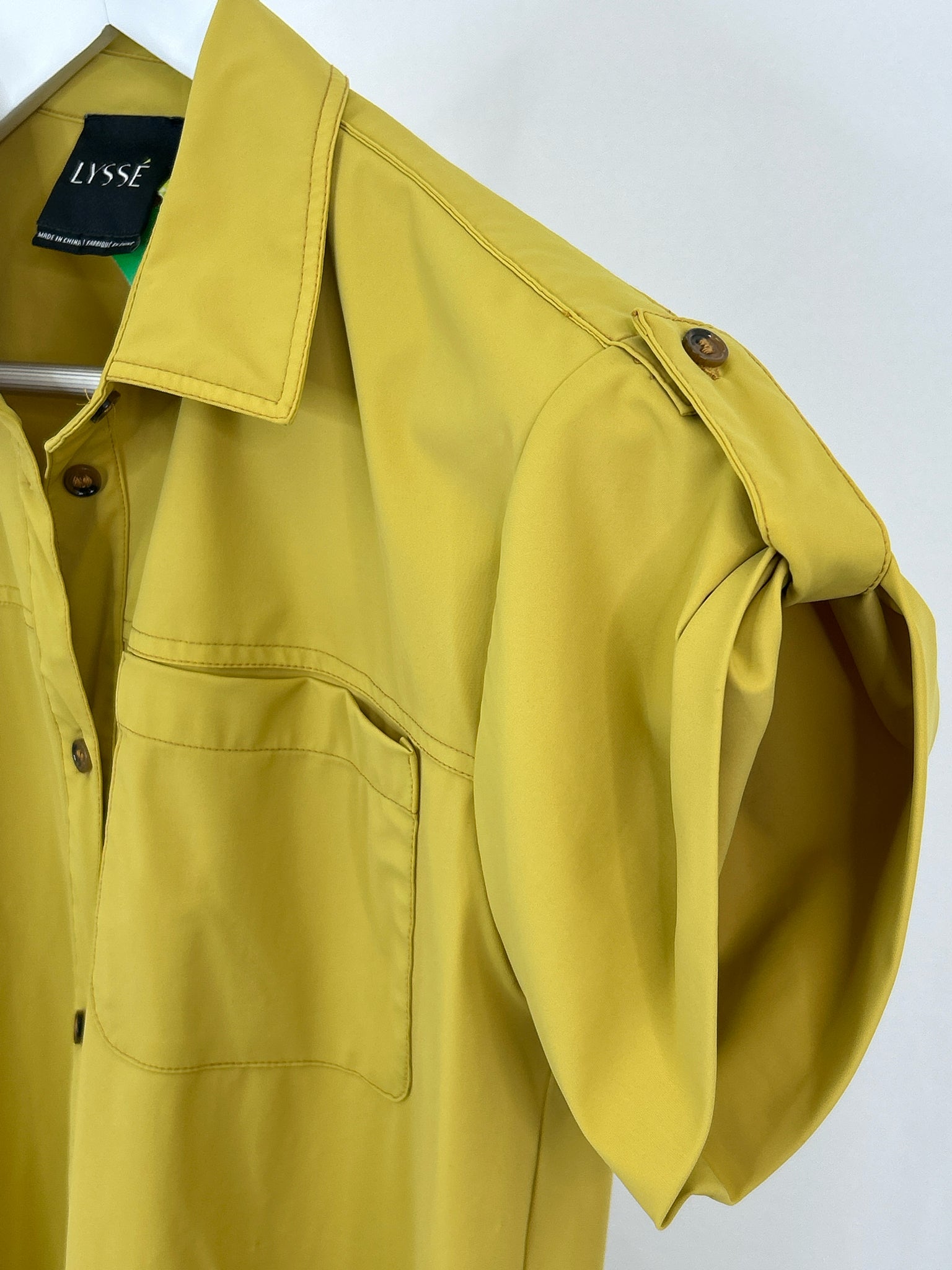 Lysse Size S Mustard Women's Tunic NWT